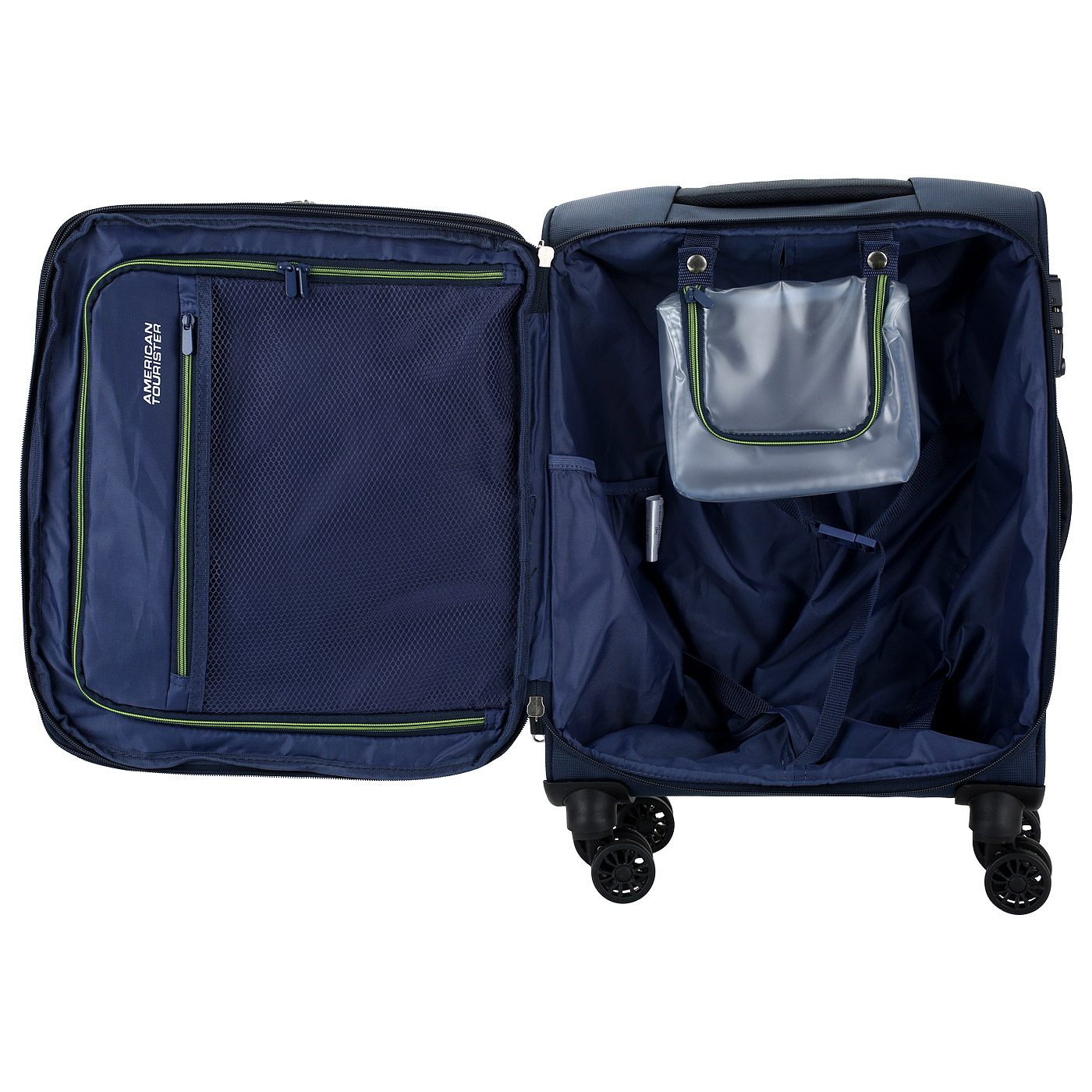 Чемодан маленький S тканевый с кодовым замком American Tourister Oregon