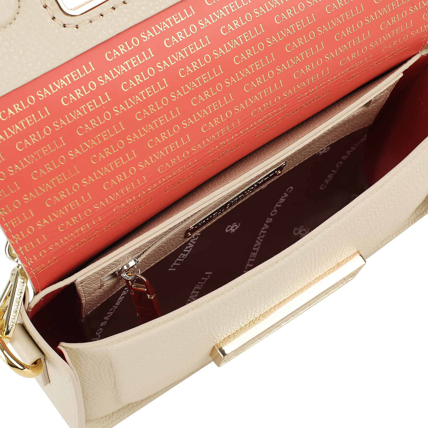 Сумка через плечо Carlo Salvatelli Petra gemma