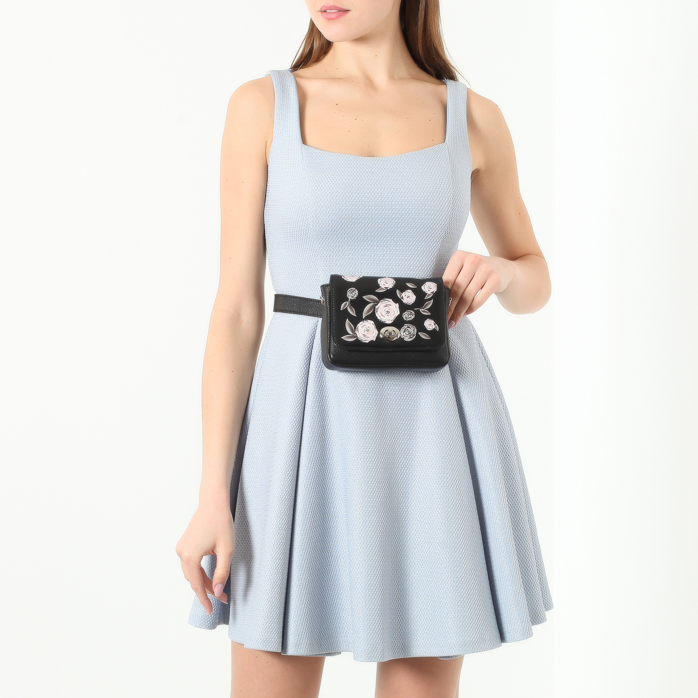 Поясная сумочка с плечевым ремешком Marina Creazioni 