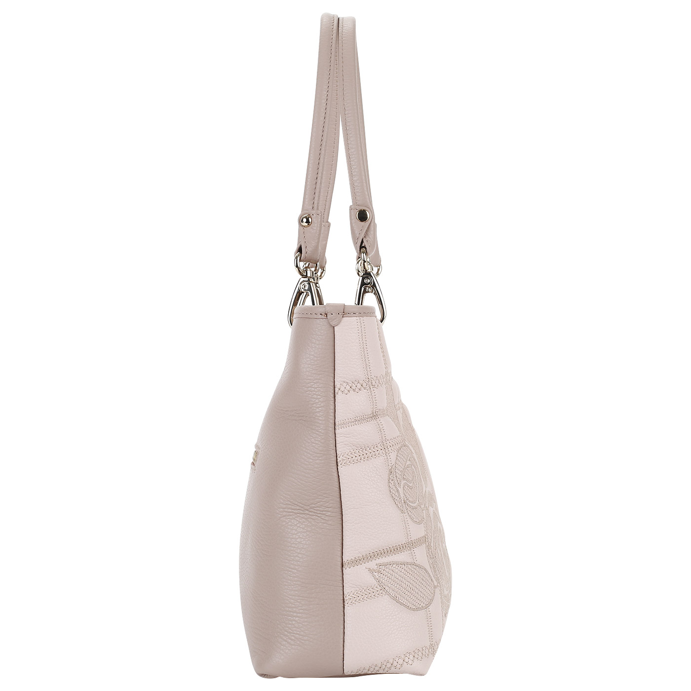 Стеганая сумка с вышивкой Marina Creazioni 