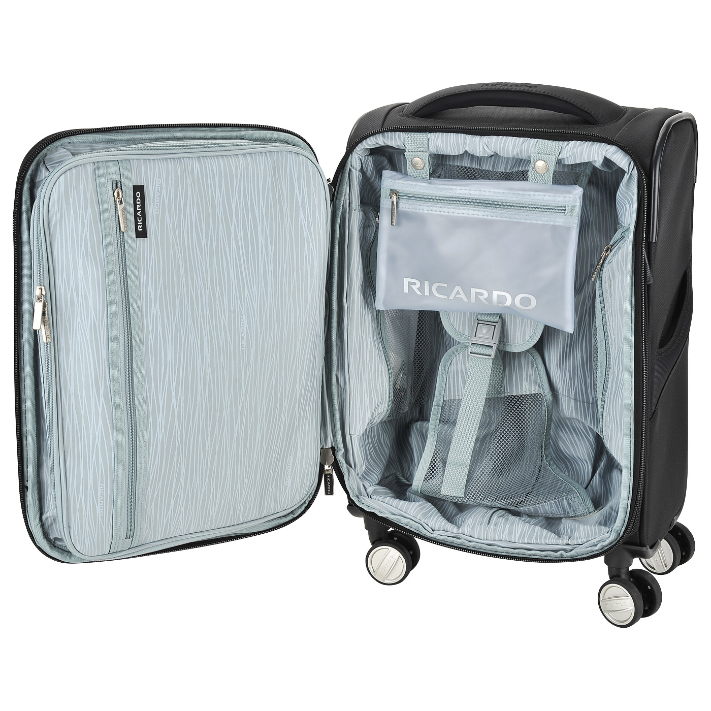 Чемодан маленький S тканевый Ricardo Mar Vista