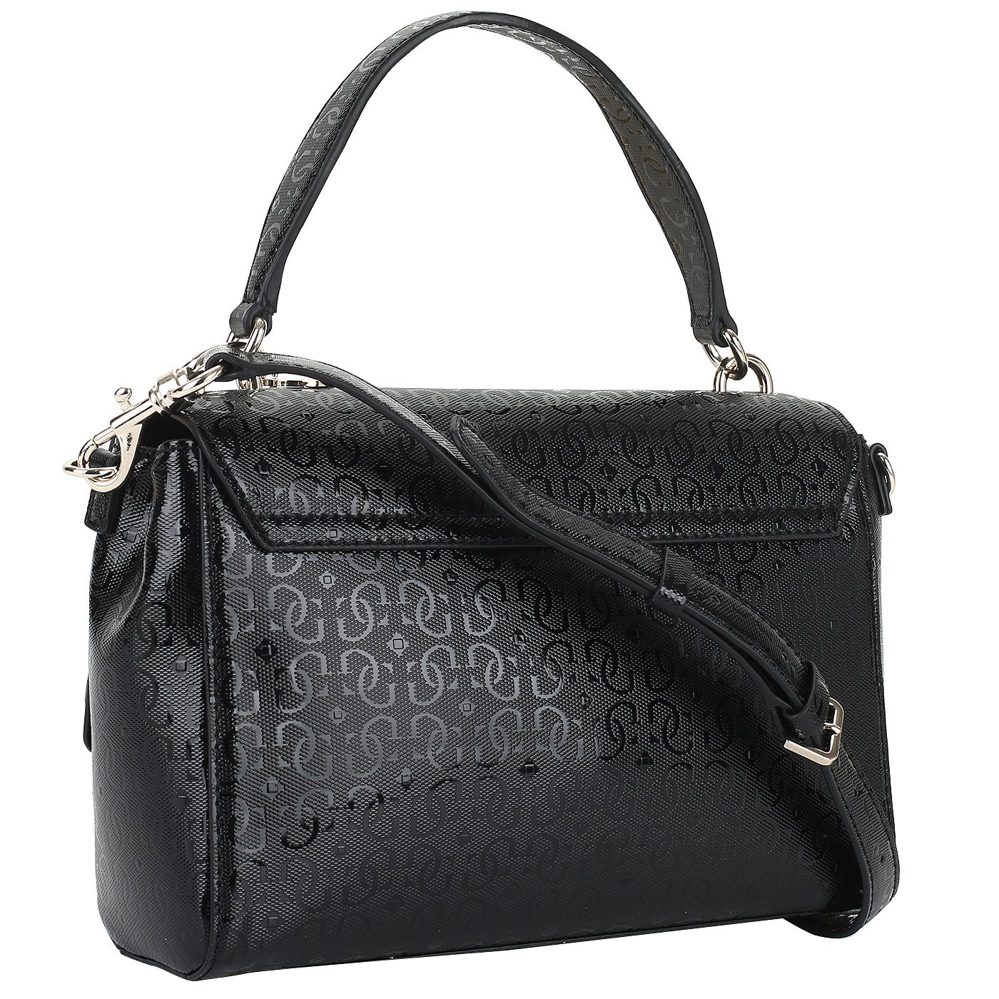 Тисненая сумочка Guess Shannon