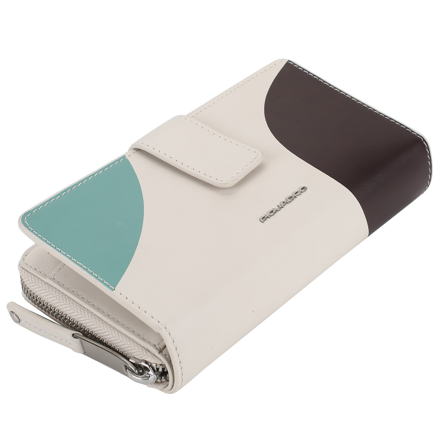 Вместительное портмоне из кожи Piquadro Tag