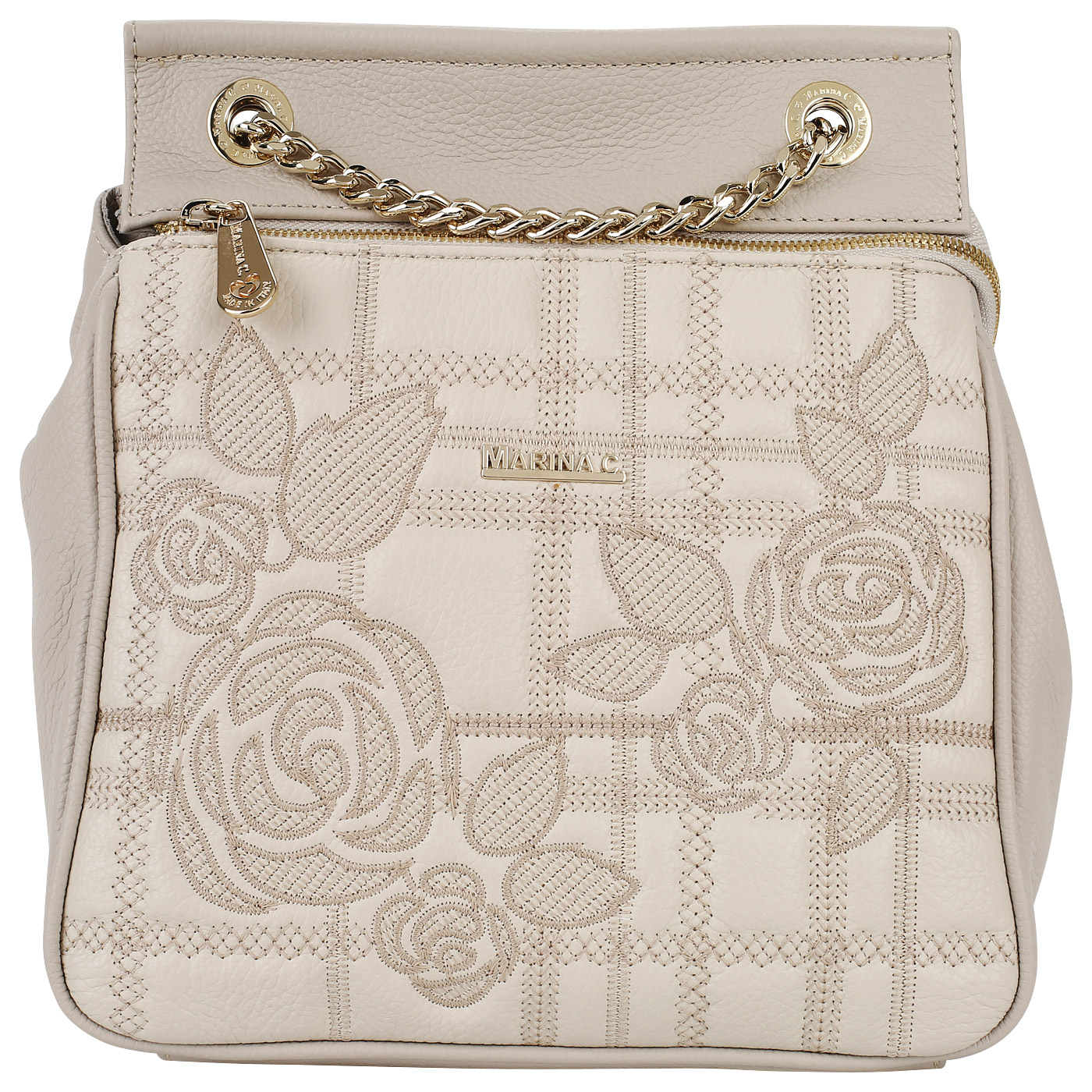 Marina Creazioni Рюкзак с вышивкой