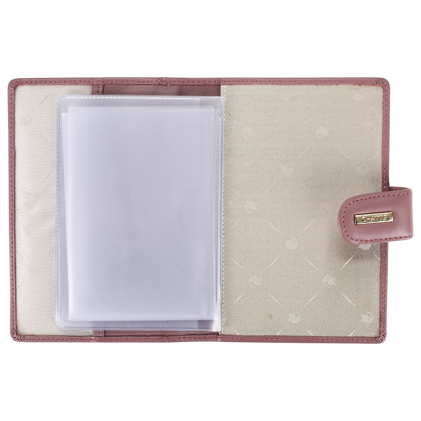 Кожаная обложка для автодокументов Chatte Zoe