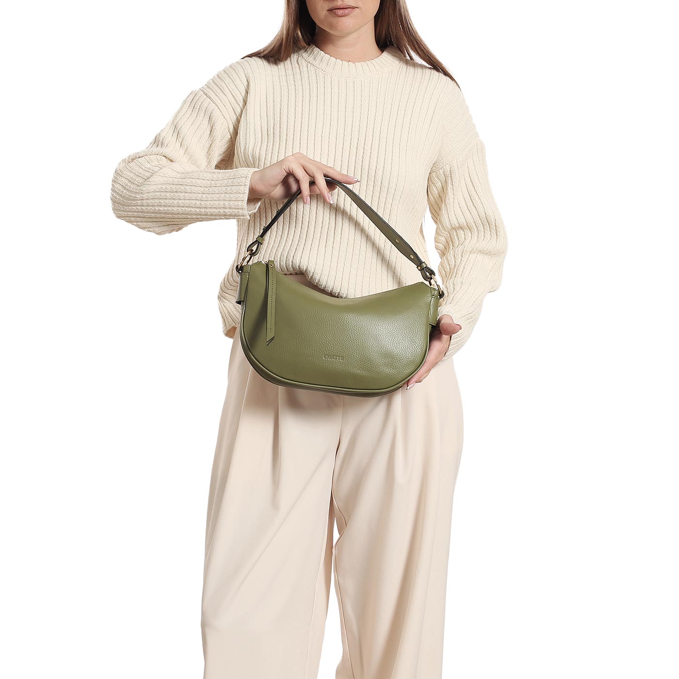 Кожаная сумка Chatte Marseille