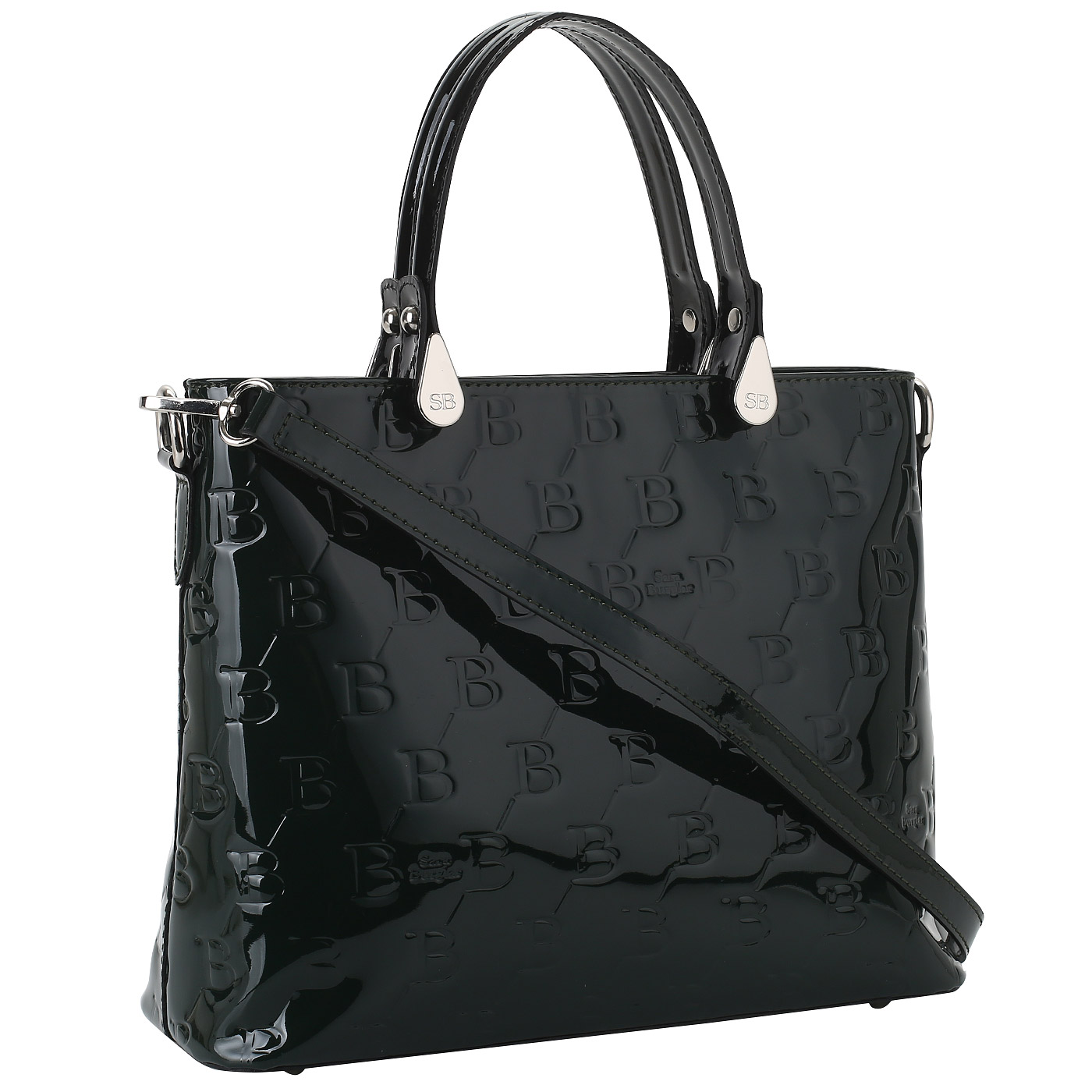 Лакированная сумка Sara Burglar Diva