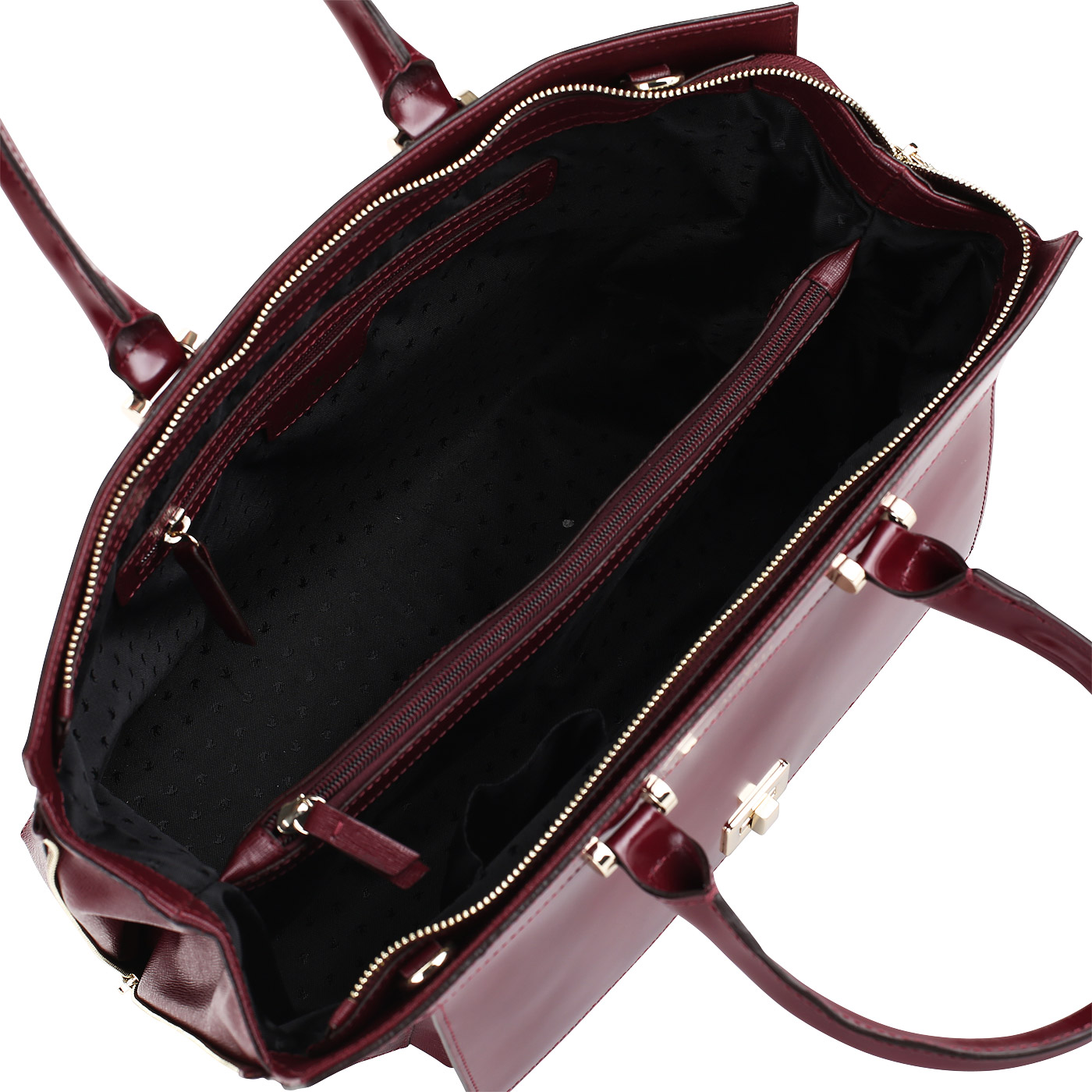 Женская сумка из комбинированной кожи Aurelli 