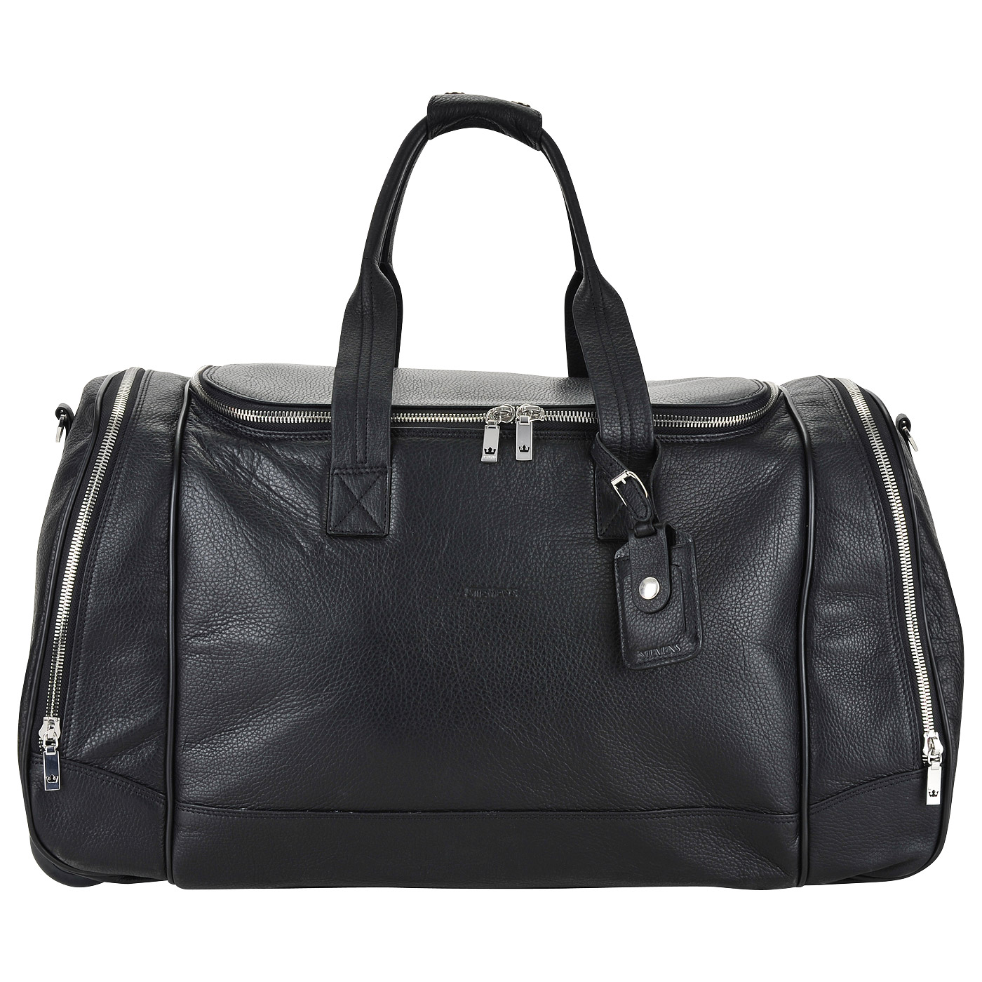 Кожаная дорожная сумка на колесах Stevens 