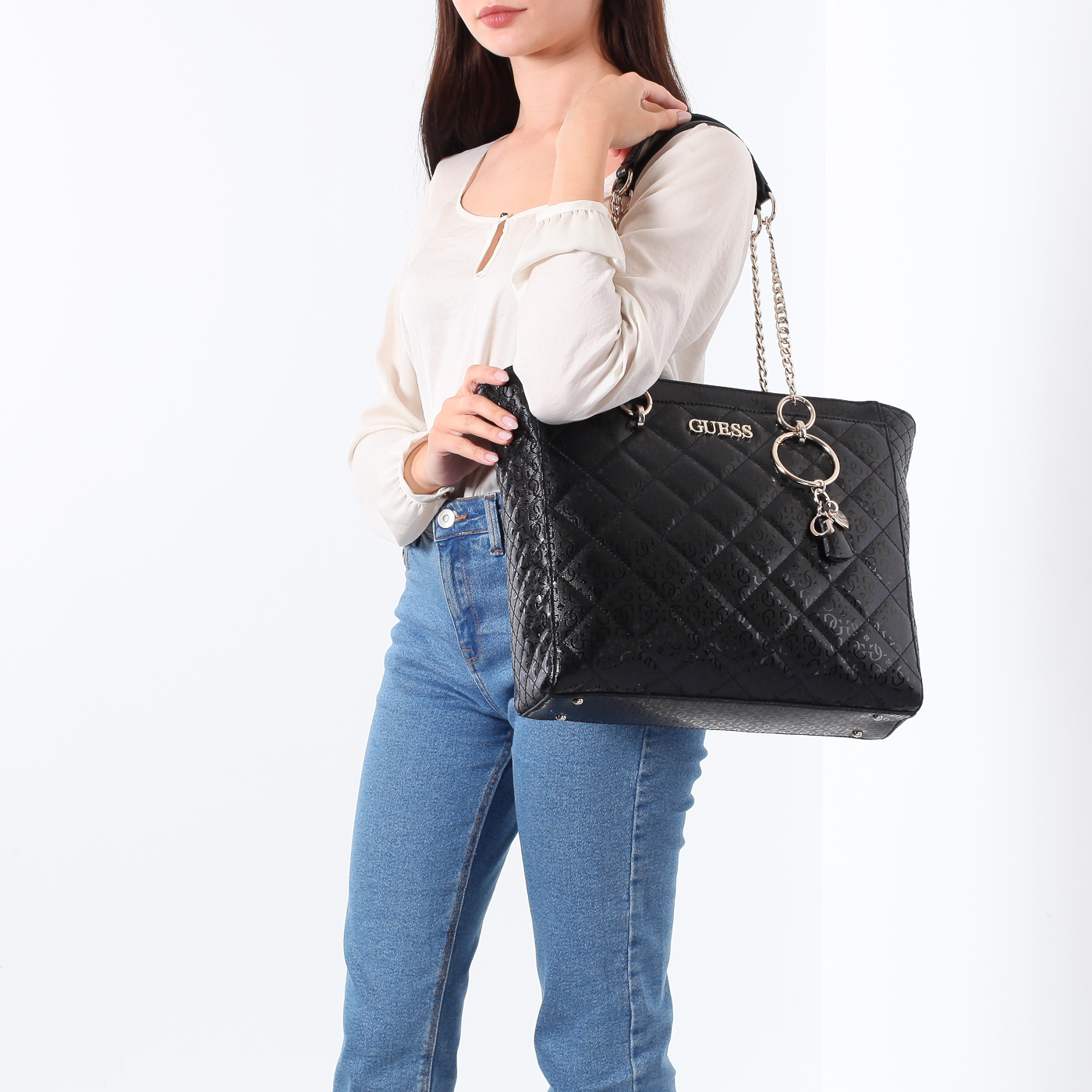 Сумка на молнии Guess Wilona