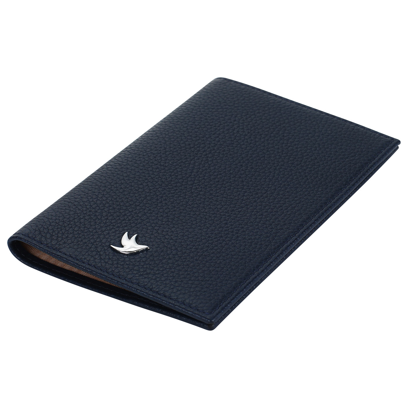 Обложка для паспорта из синей кожи Aurelli Felicie