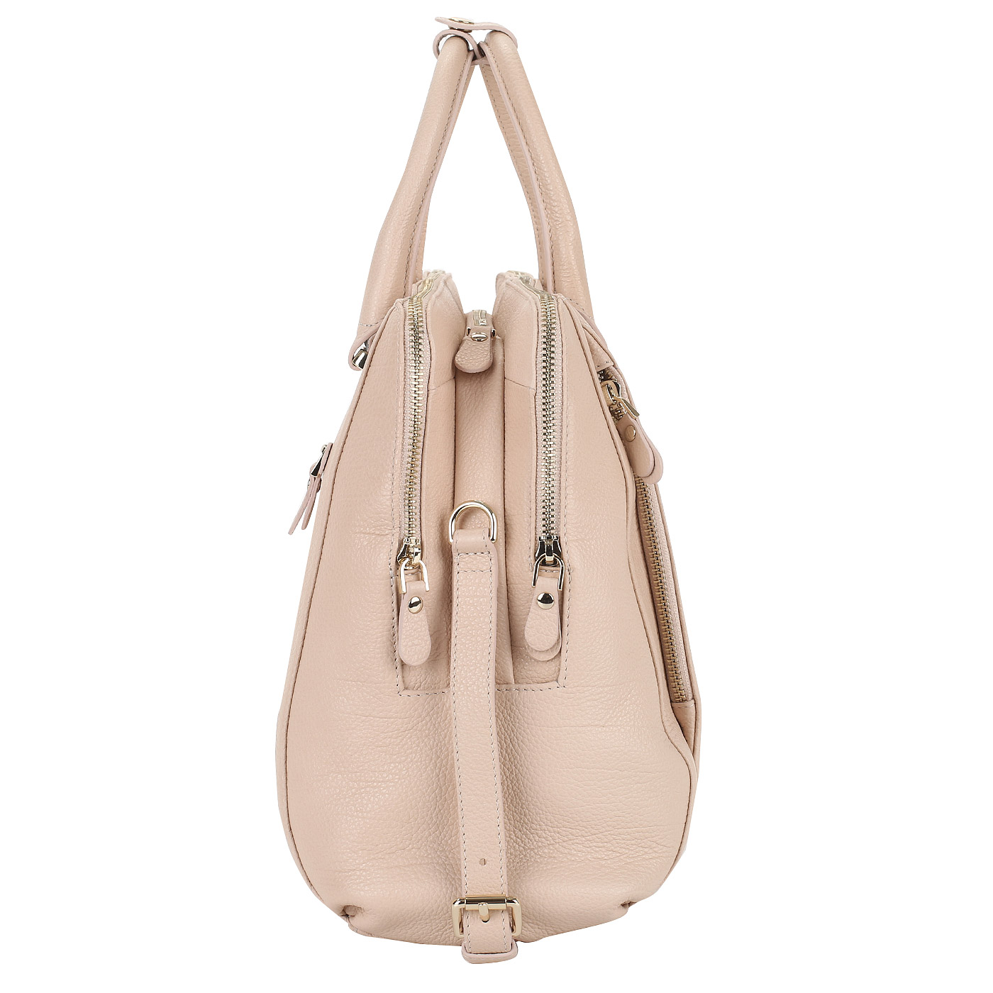 Розово-бежевая сумка Aurelli 