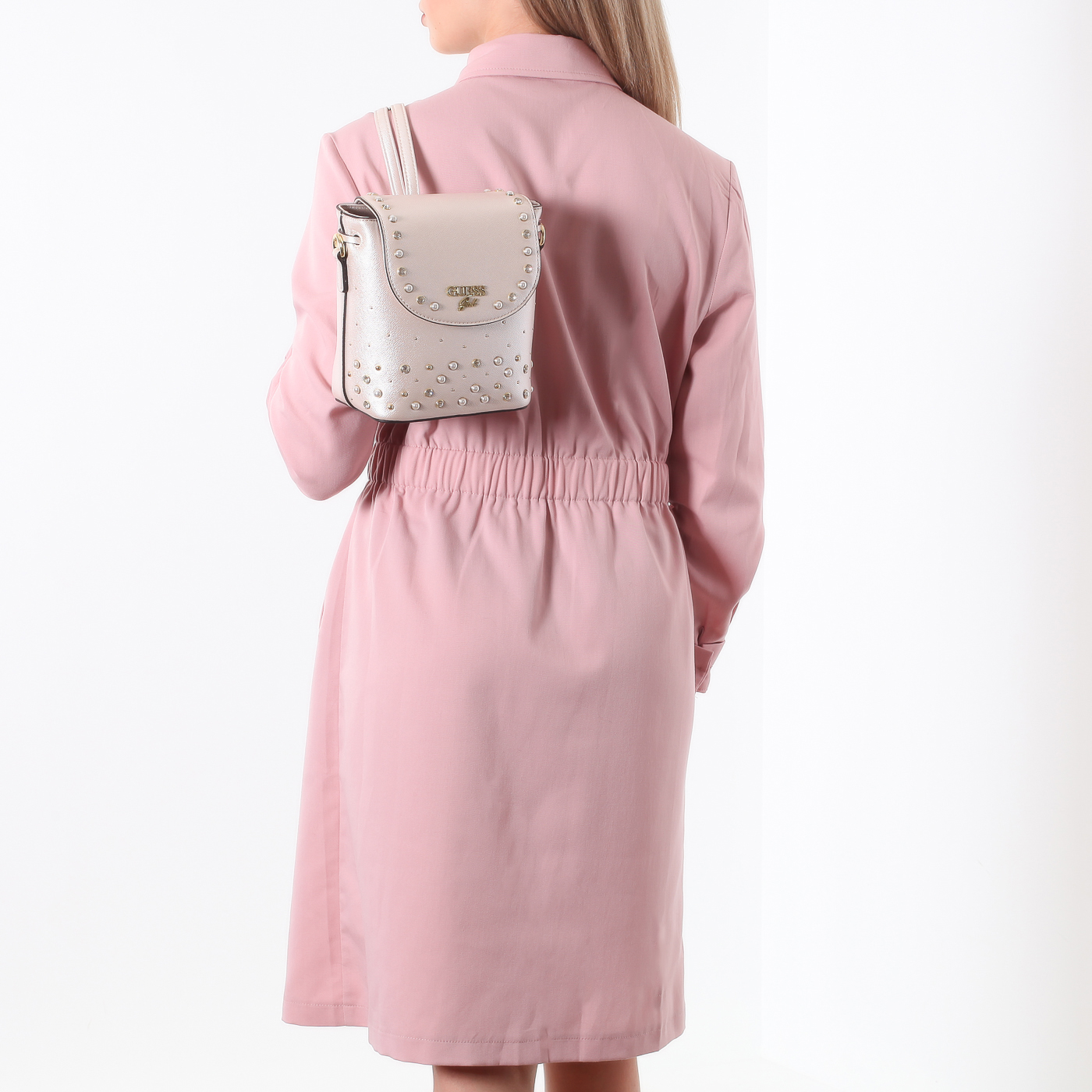 Сумка-рюкзак с клепками Guess Kids