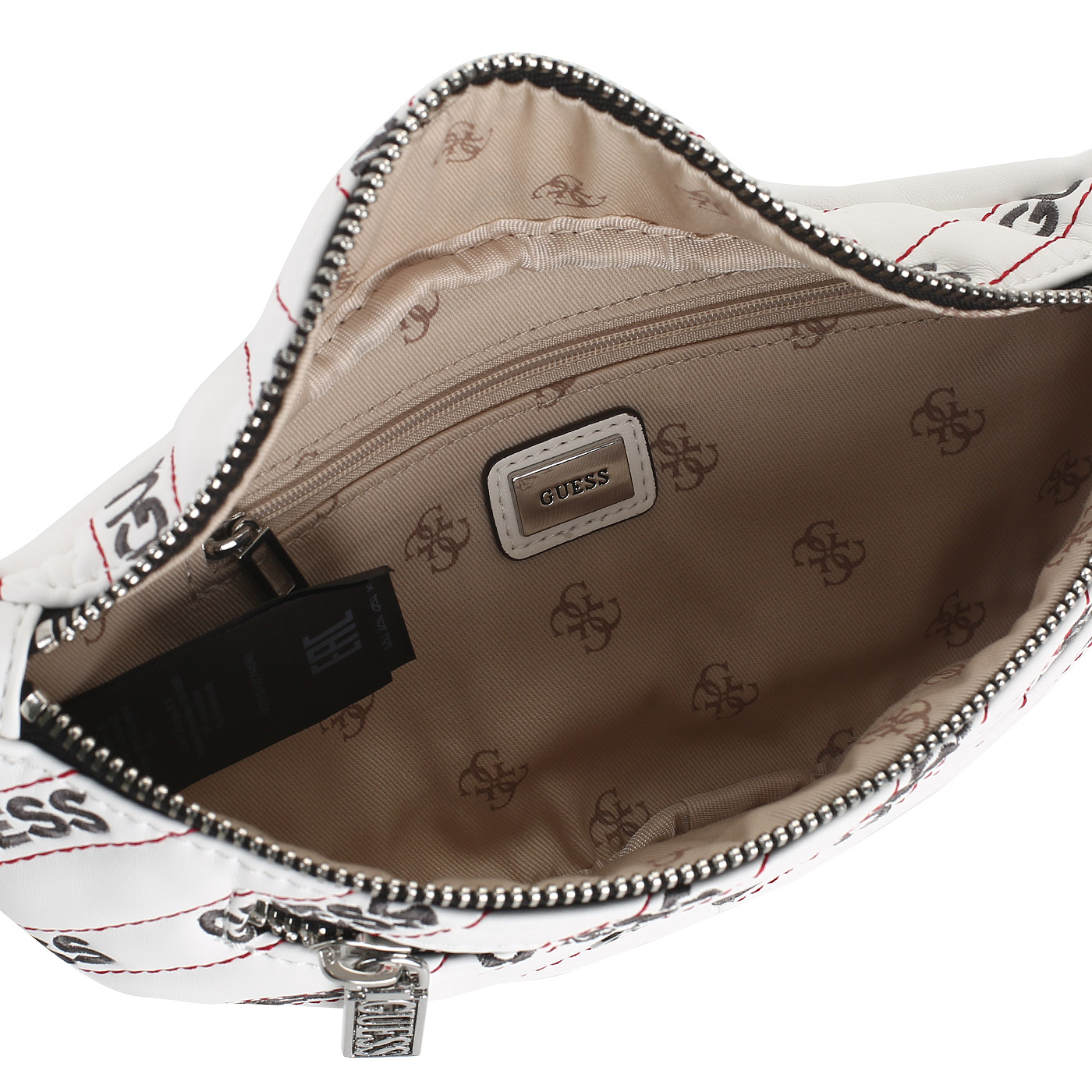 Стеганая сумка на пояс Guess Ronnie