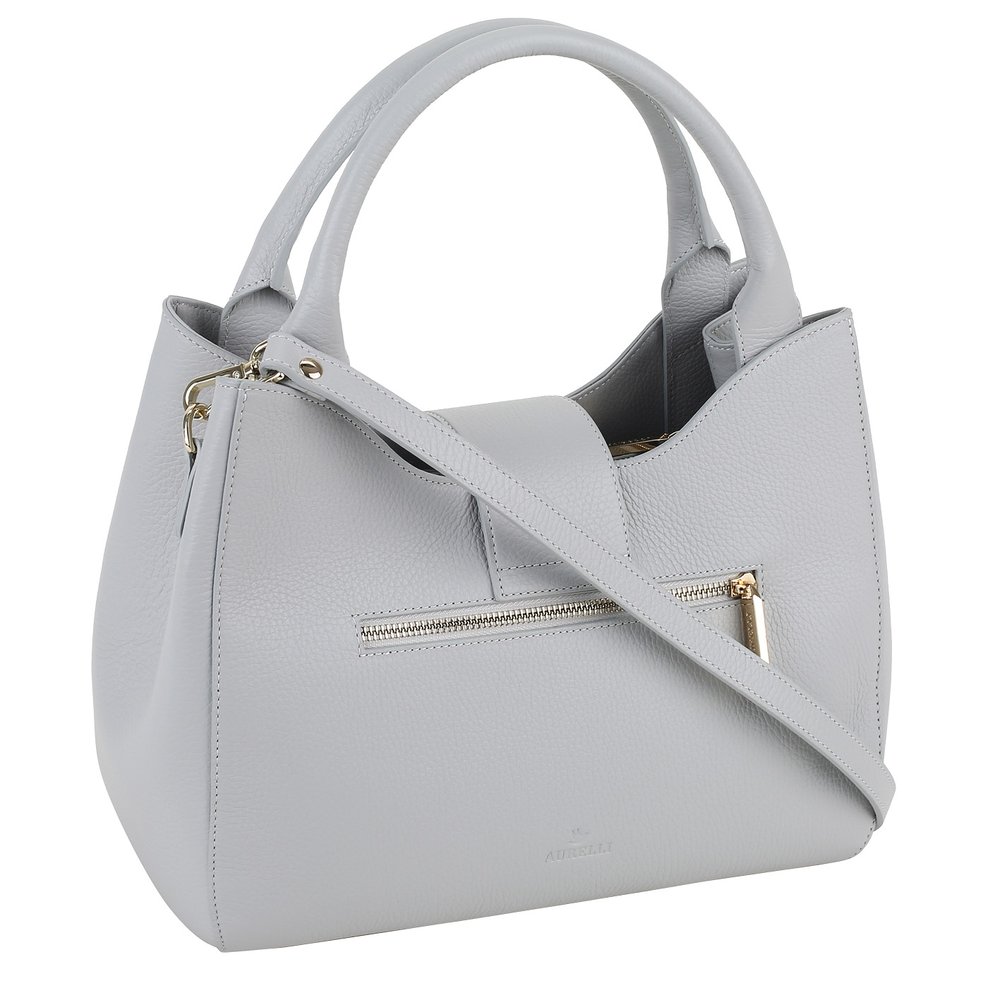 Кожаная сумка Aurelli Soft