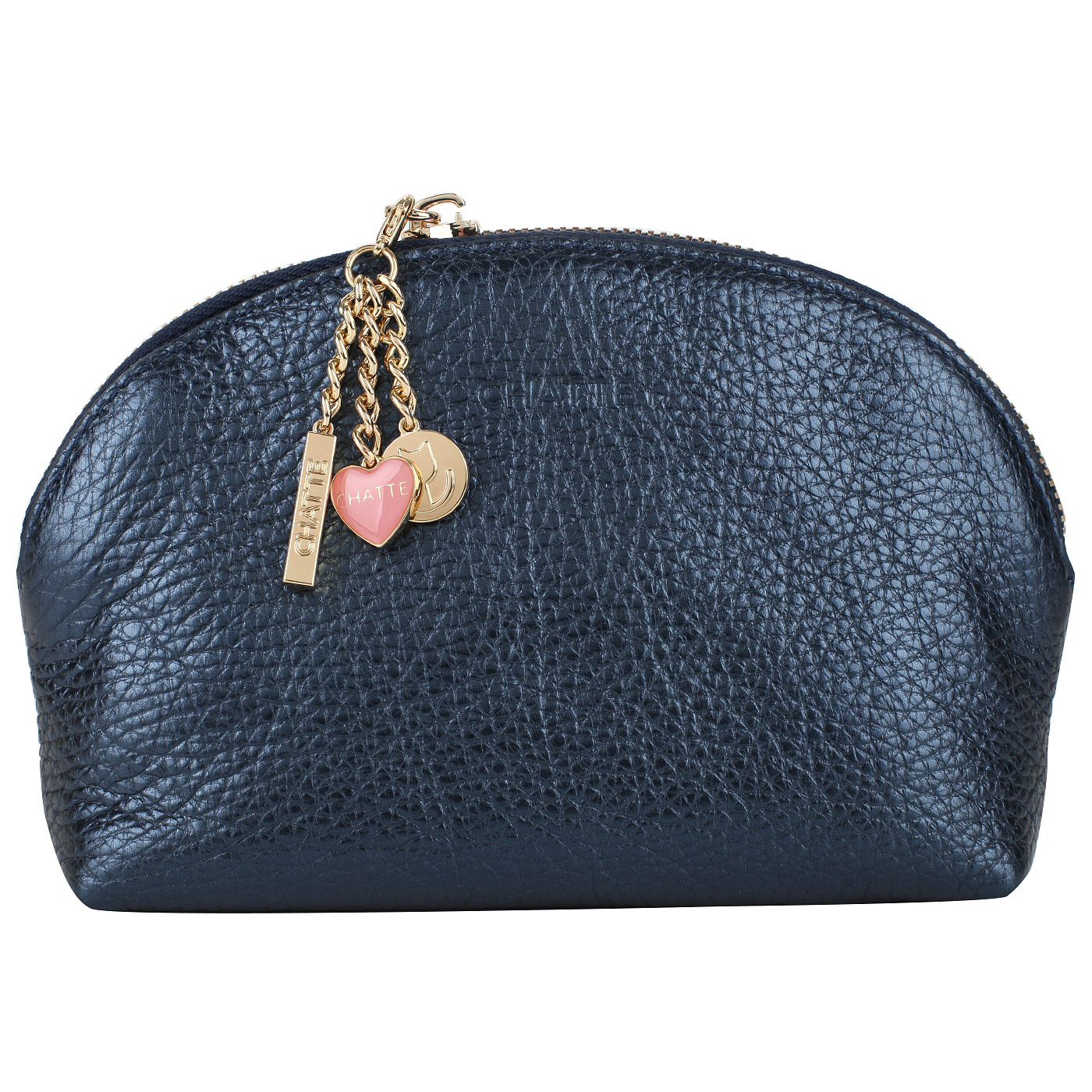 Кожаная косметичка Chatte Amelie shine