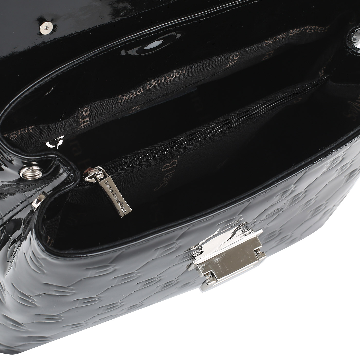 Сумка-сэтчел с тиснением Sara Burglar Diva Person