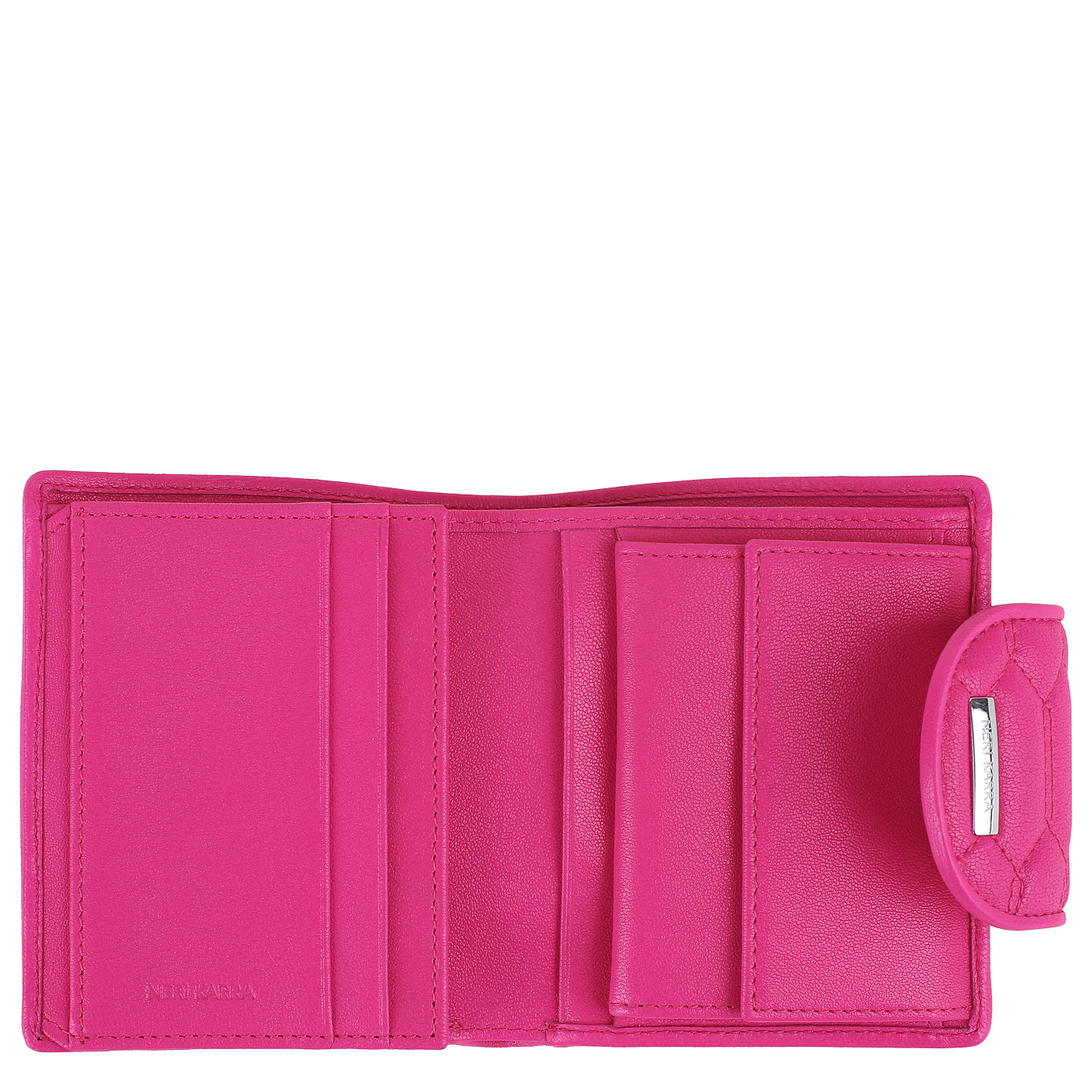 Портмоне складное на кнопке Neri Karra 