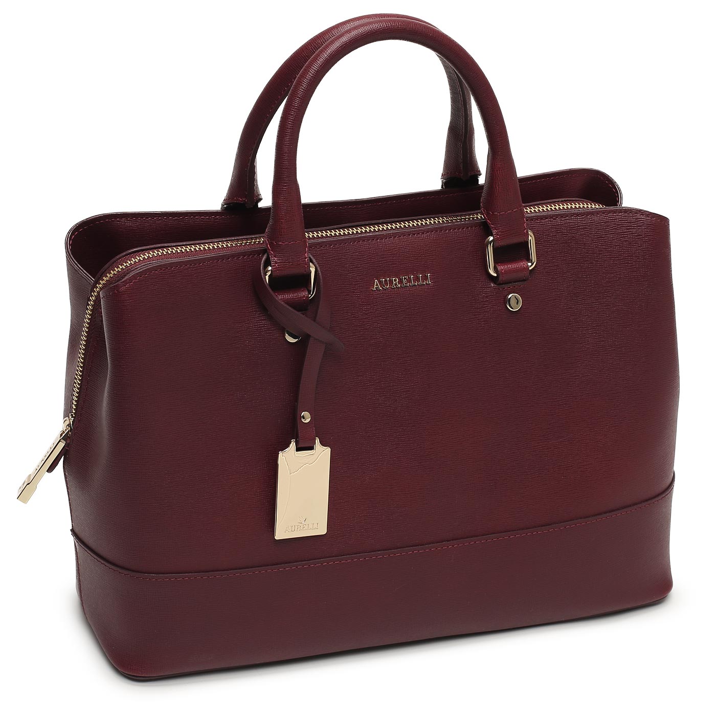 Кожаная сумка Aurelli Saffiano