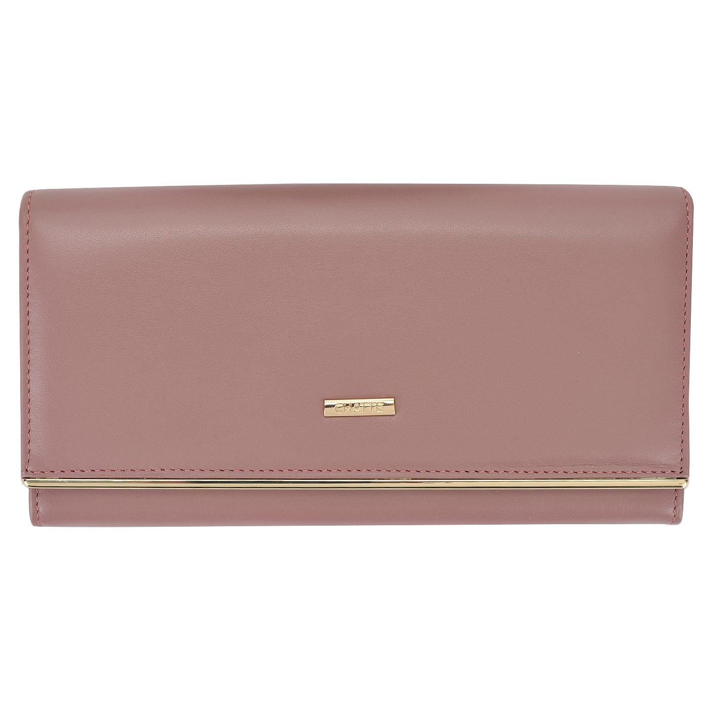 Chatte Женское кожаное портмоне с откидным клапаном