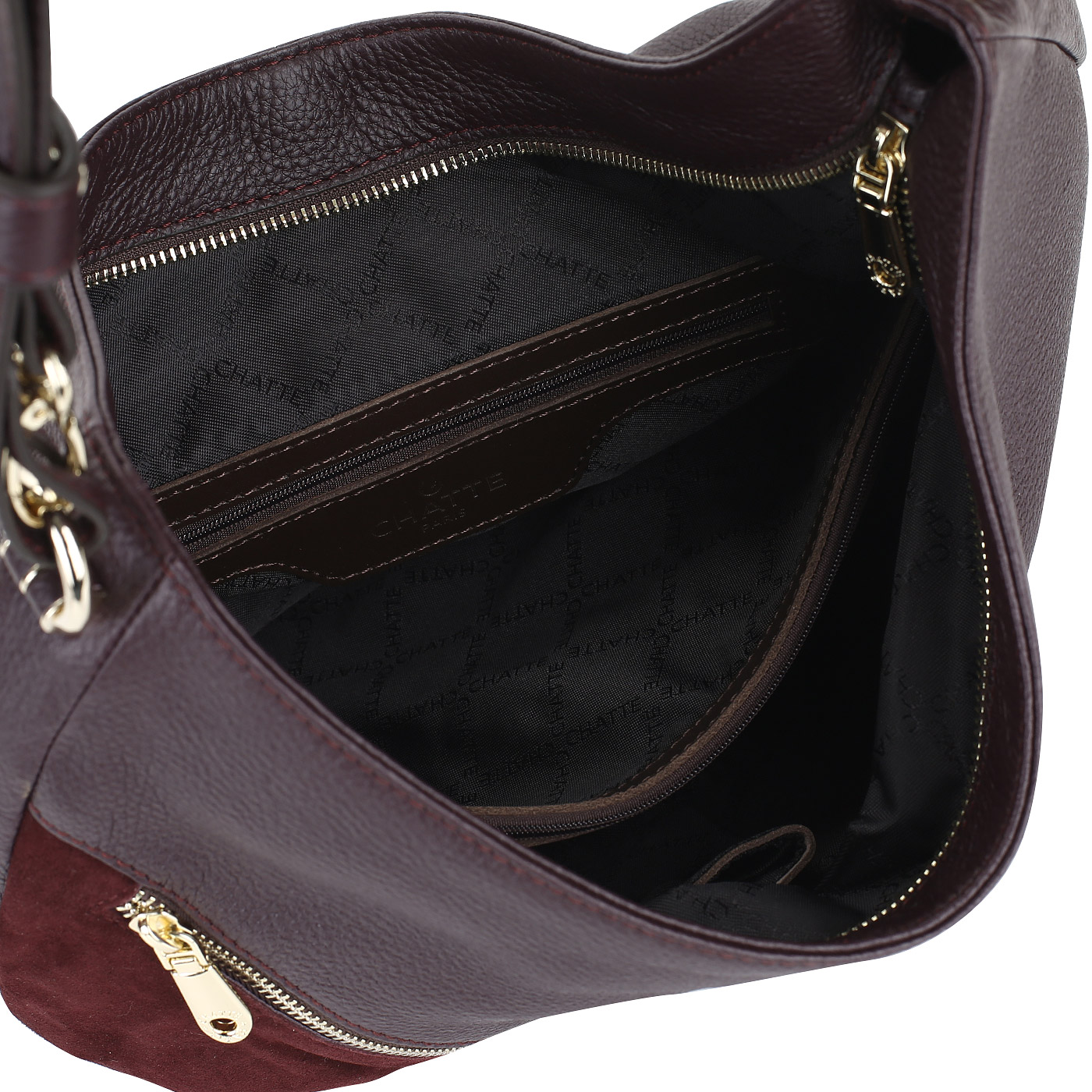 Сумка из мягкой кожи Chatte 