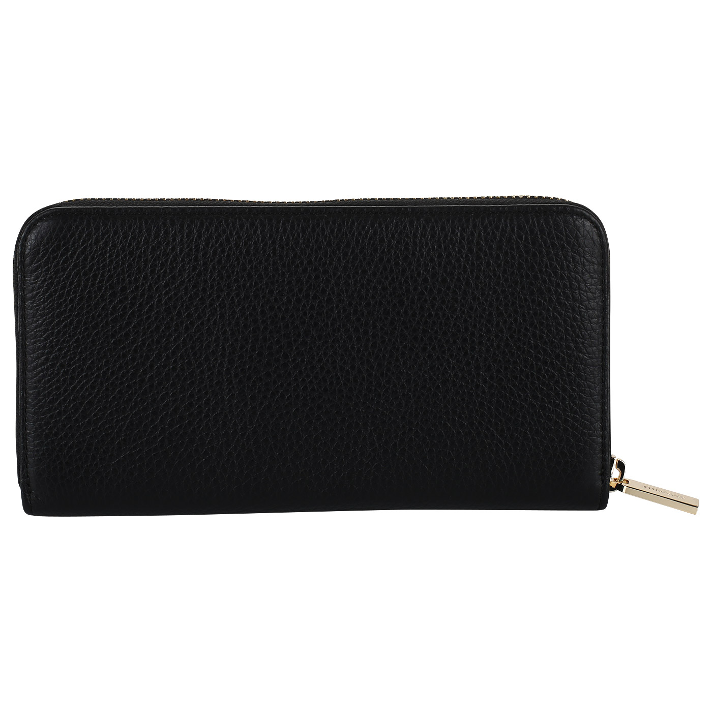 Черный кожаный кошелек Coccinelle Metallic Soft