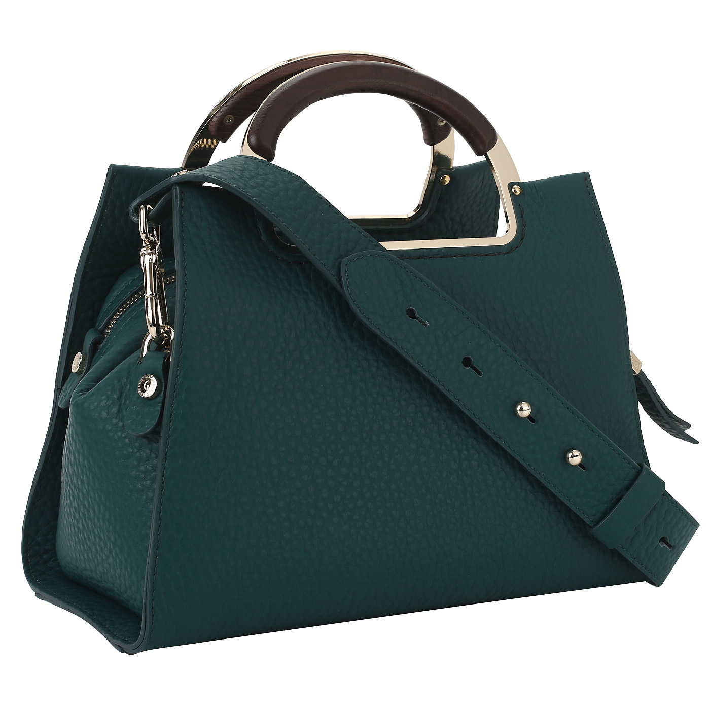 Сумка из зернистой кожи Gironacci 