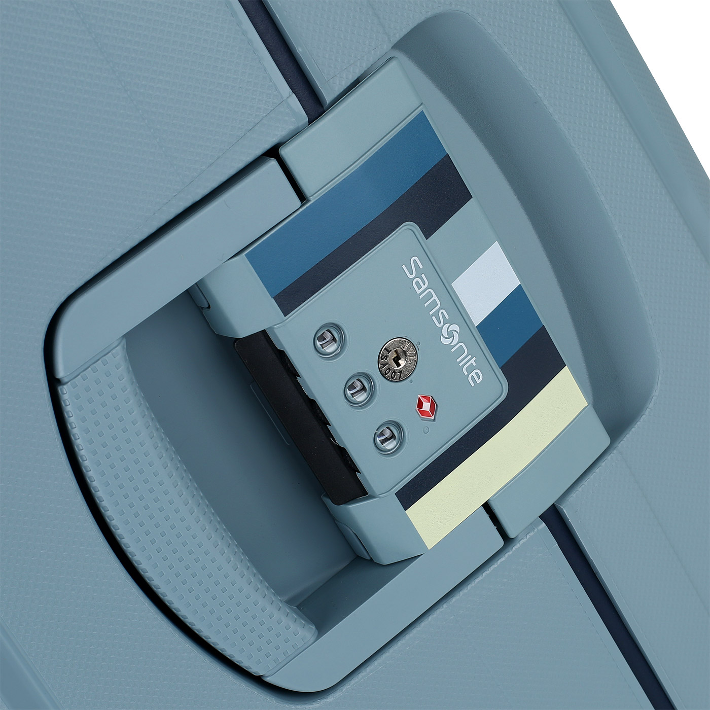 Чемодан большой L из полипропилена с кодовым замком Samsonite S’Cure