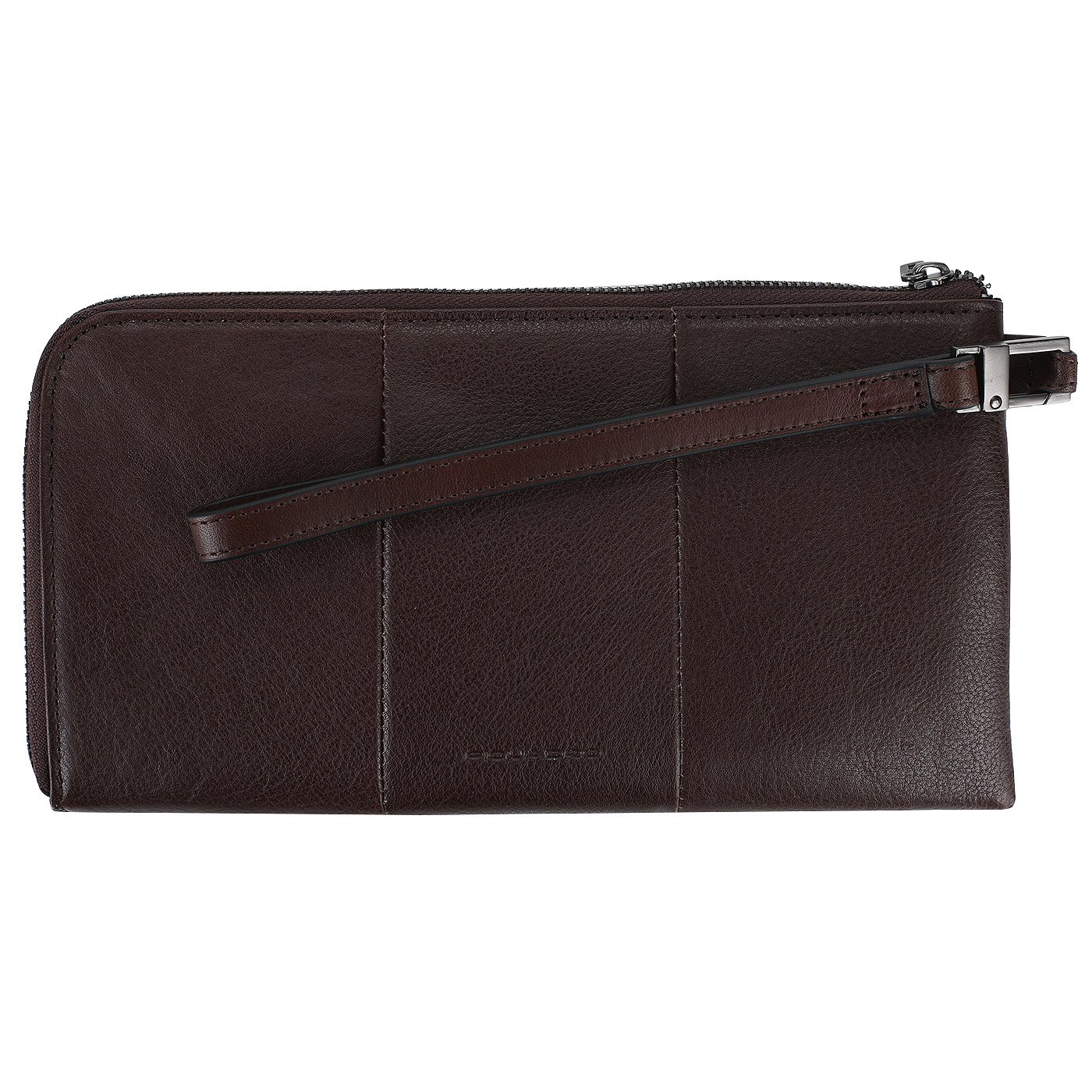 Кожаная сумка-визитка на молнии Piquadro Brief