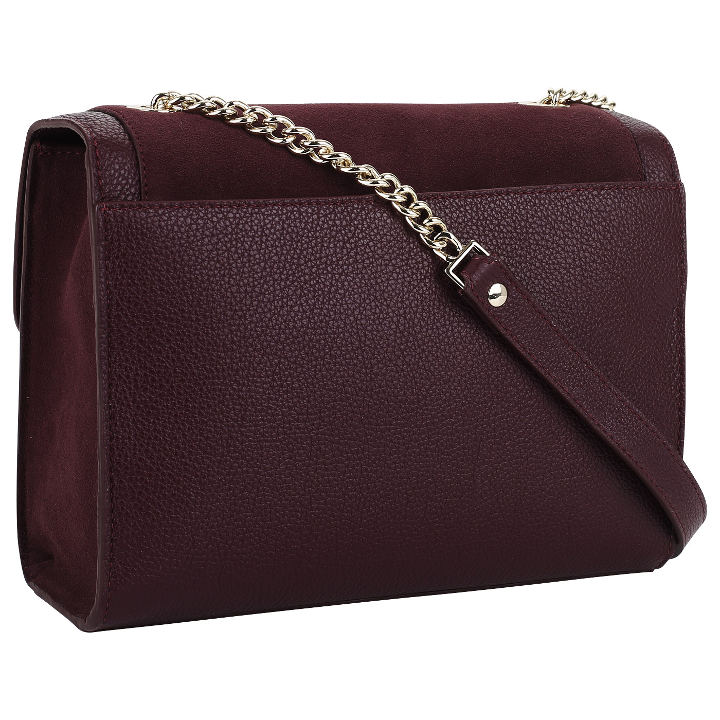 Сумочка из кожи и замши Aurelli Suede