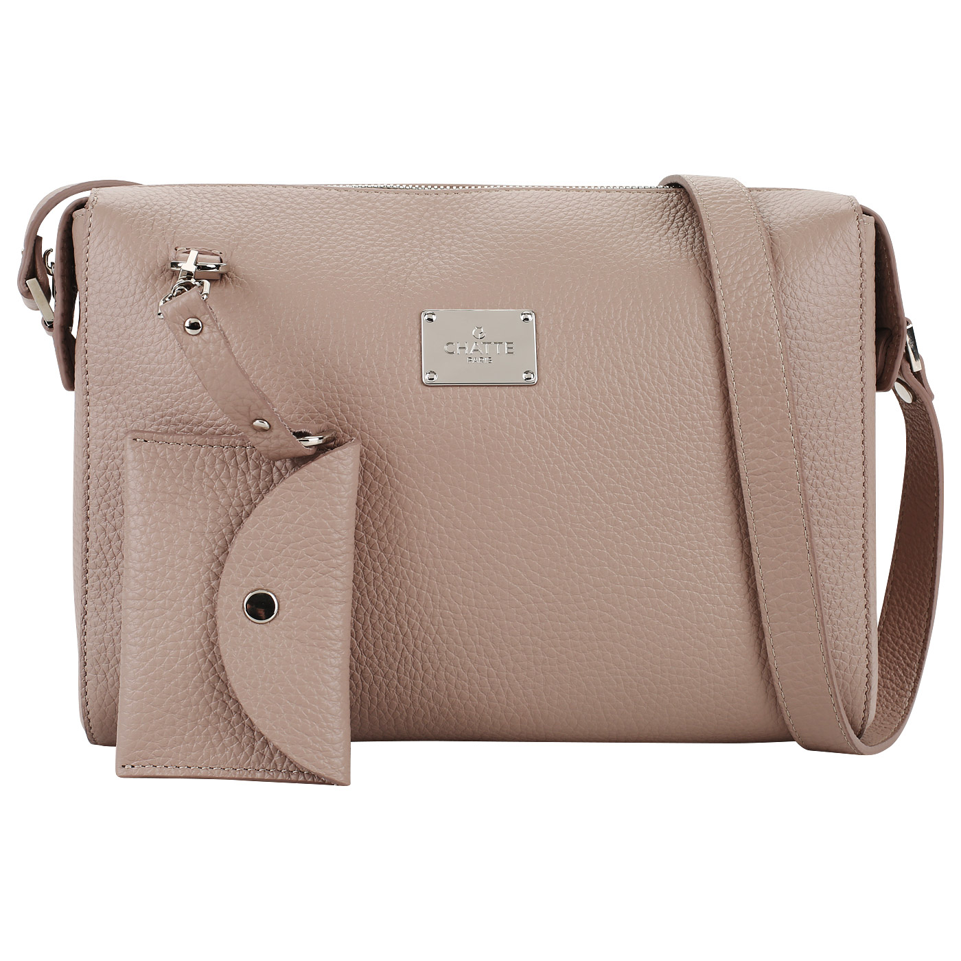 Chatte Кожаная сумочка с брелоком