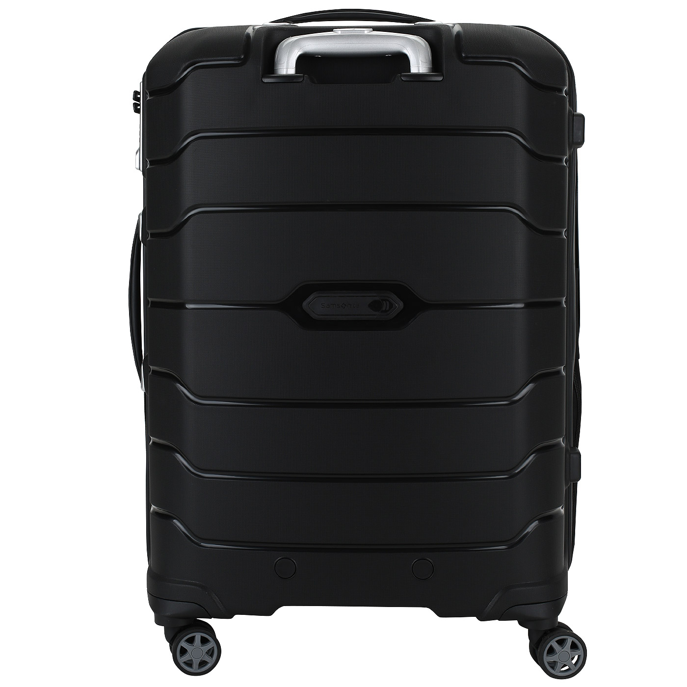 Чемодан средний M из полипропилена с кодовым замком Samsonite Flux