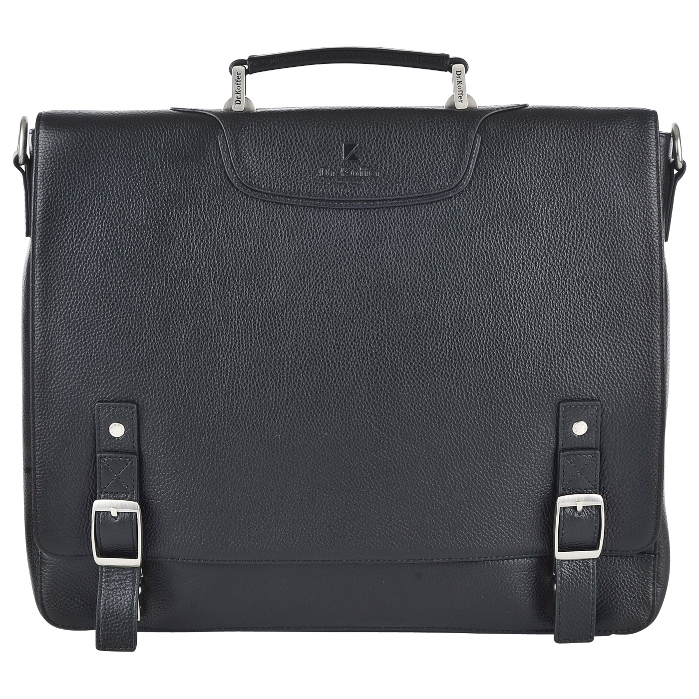 Dr. Koffer Мужской кожаный портфель с двумя отделами