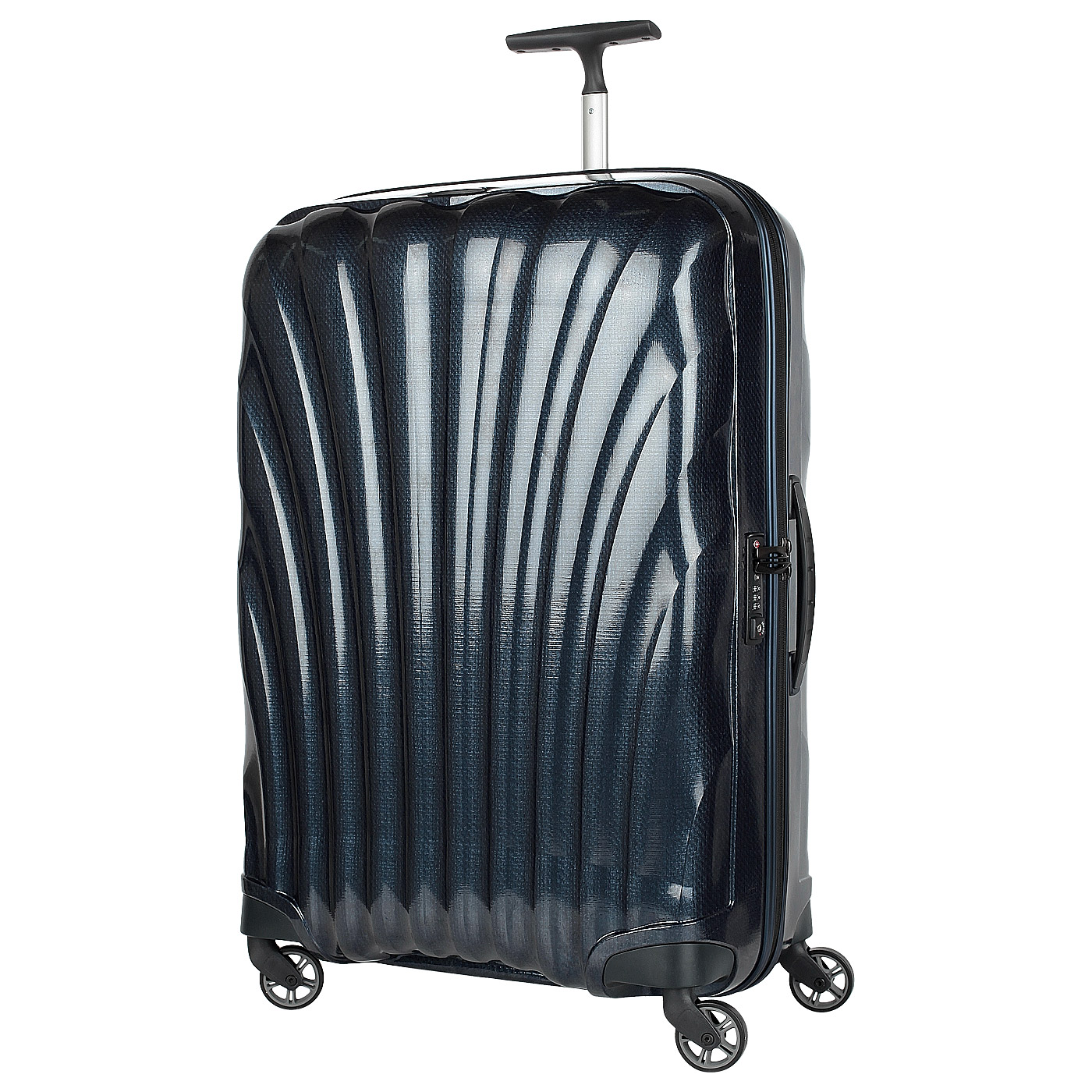Samsonite Чемодан большой L из материала Curv с кодовым замком