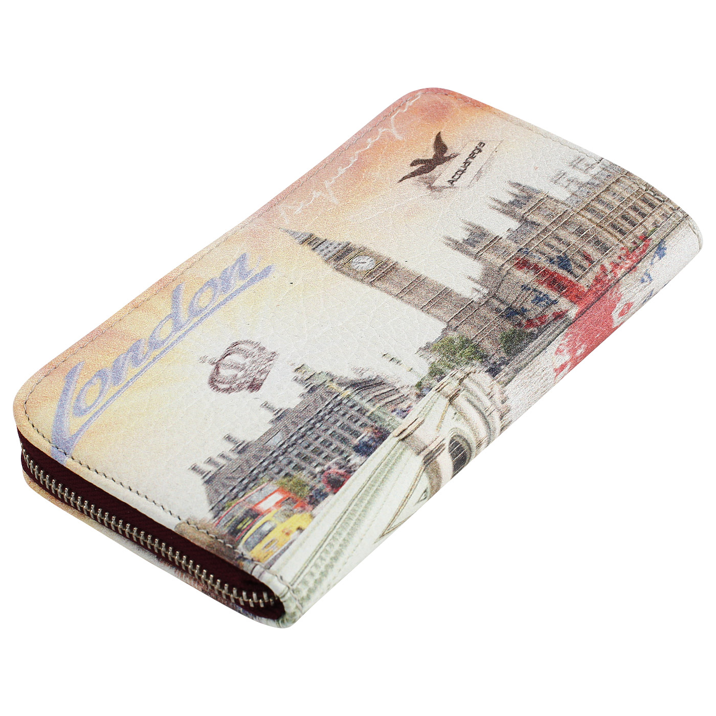 Женское портмоне на двойной молнии Acquanegra London