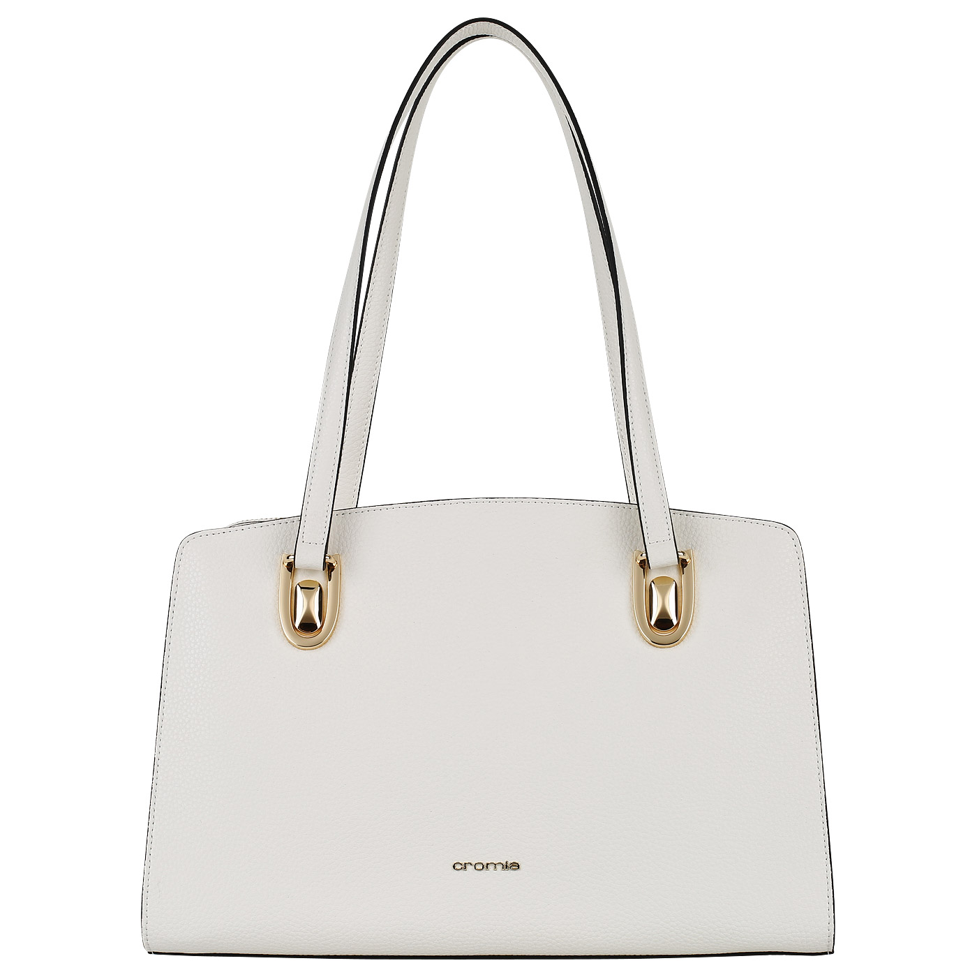 Cromia Сумка из белой кожи