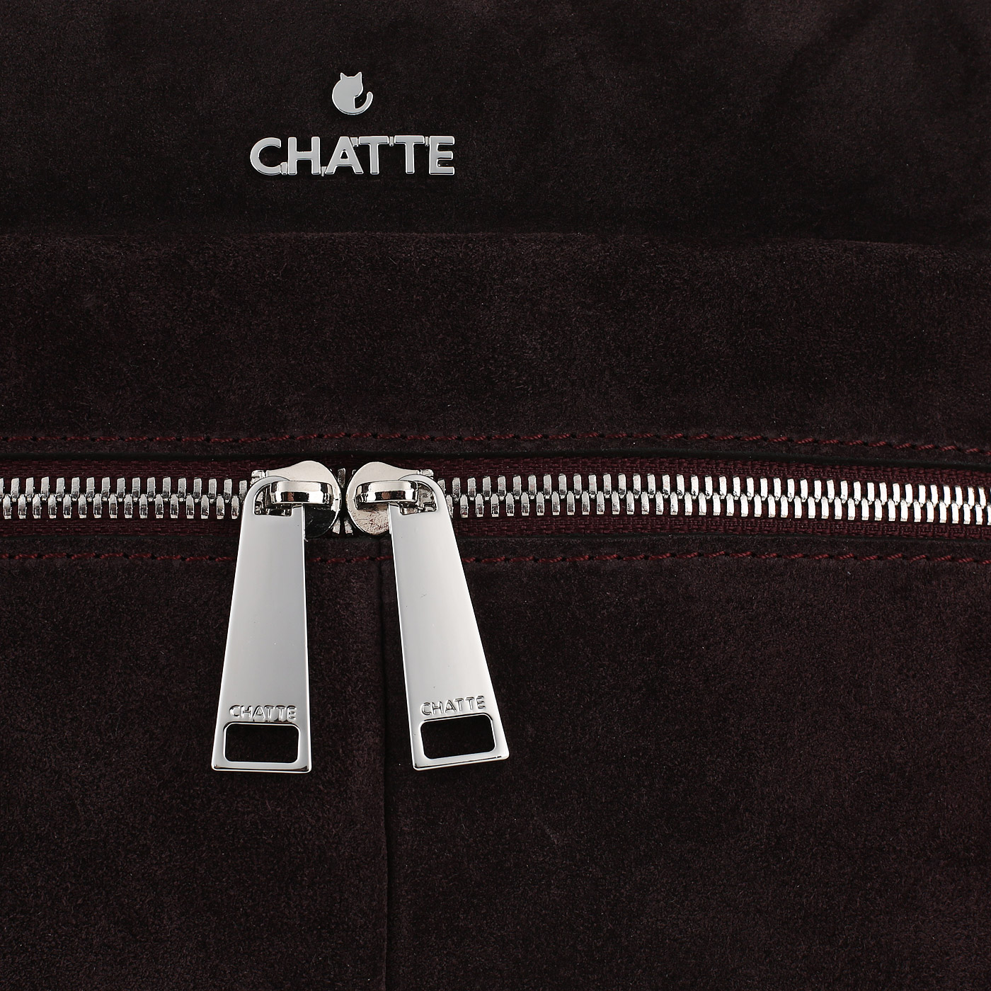 Комбинированная сумка на молнии Chatte 