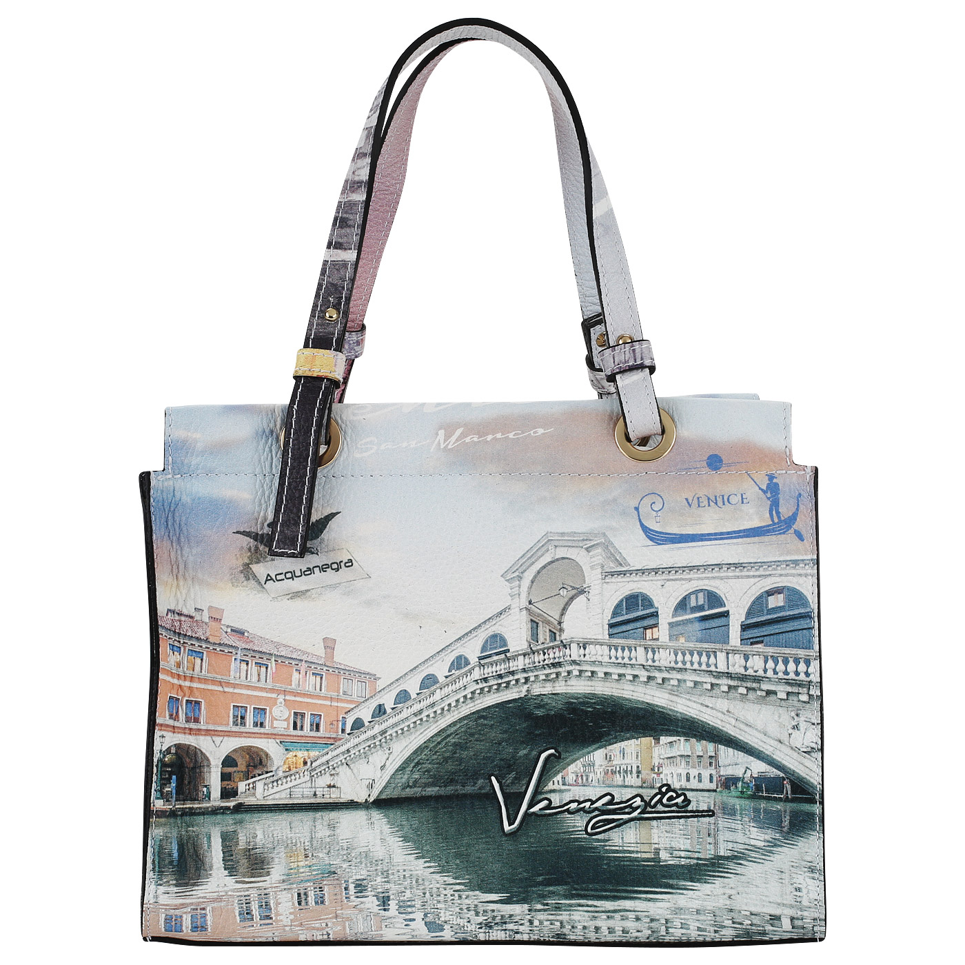 Acquanegra Сумка с принтом