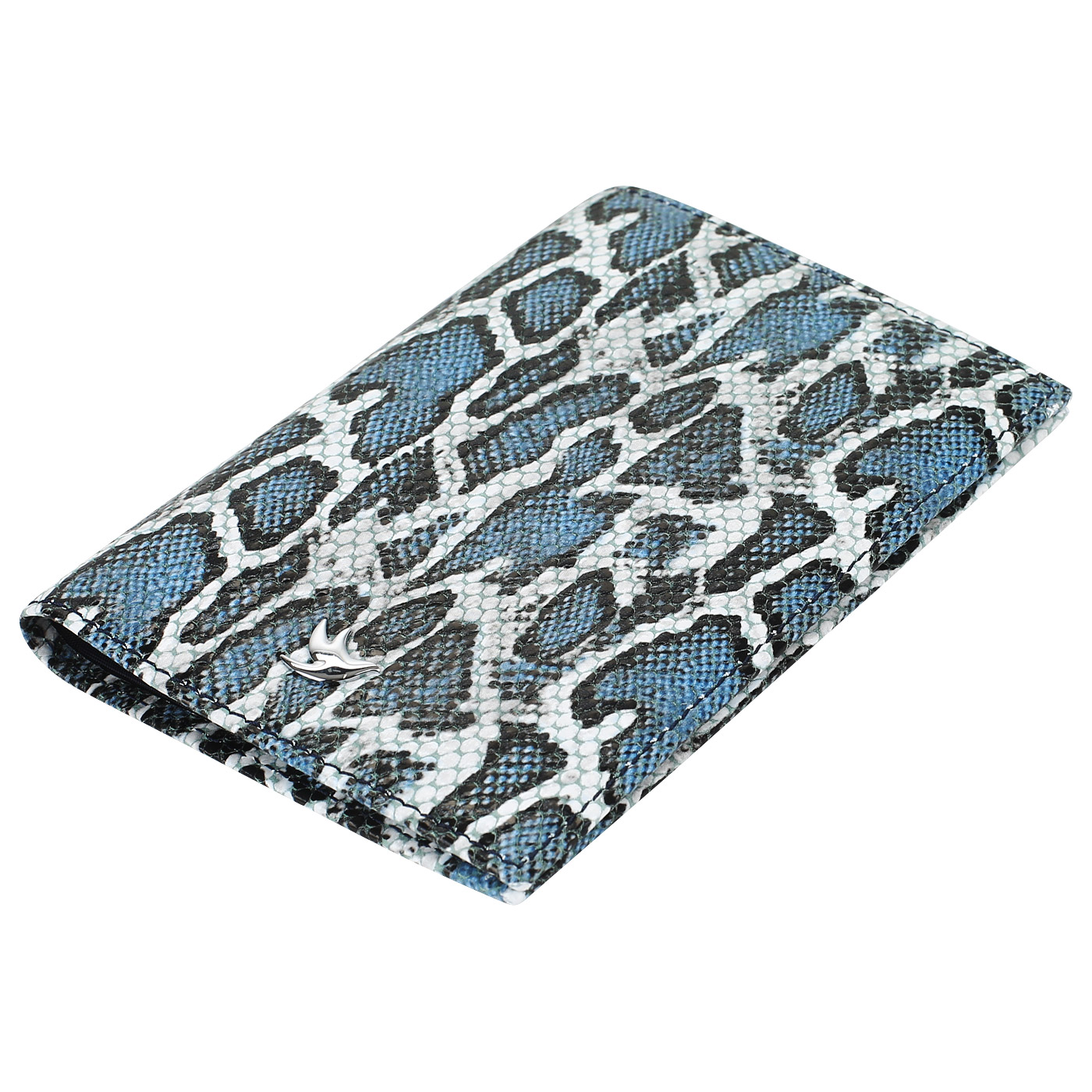 Обложка для паспорта с отделкой под кожу ящера Aurelli Exotic