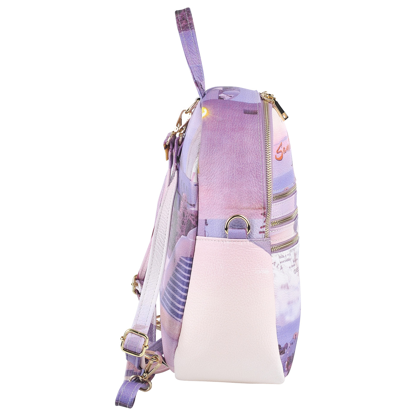 Женский кожаный рюкзак Acquanegra Santorini