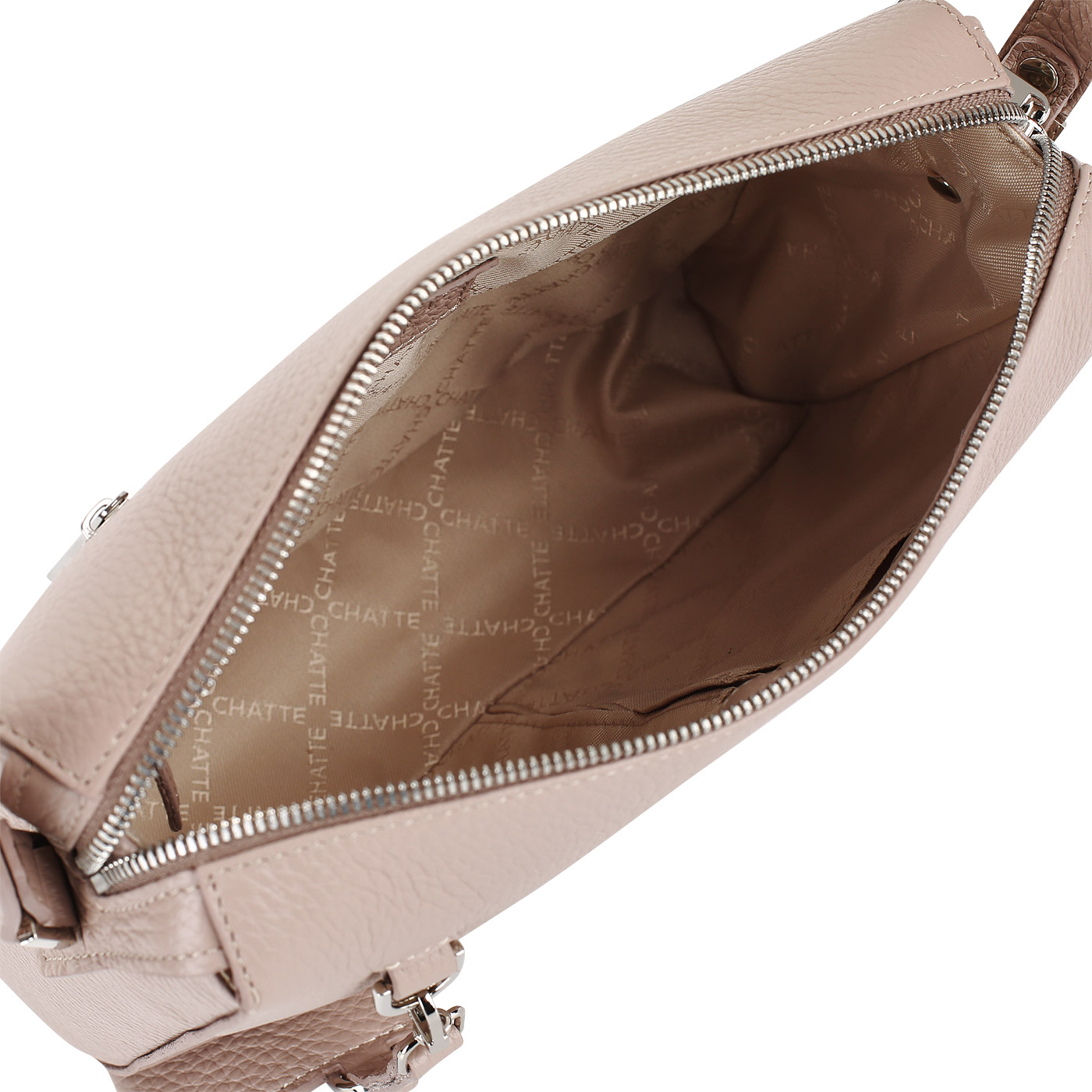 Кожаная сумочка с брелоком Chatte Lion