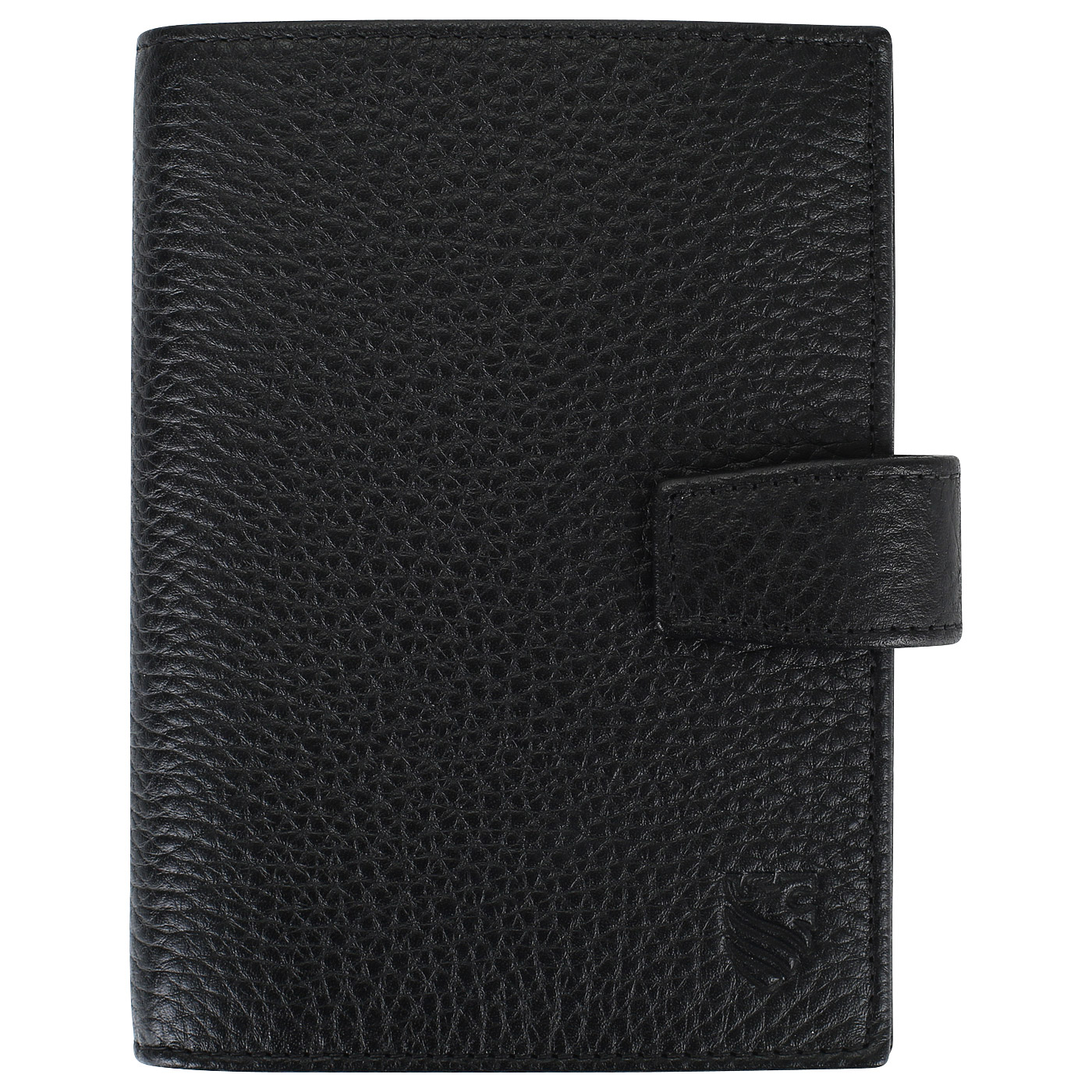 Mayrhoff Черное кожаное портмоне