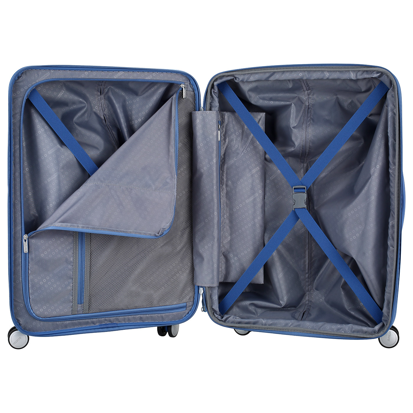 Чемодан средний M из полипропилена с кодовым замком American Tourister Soundbox