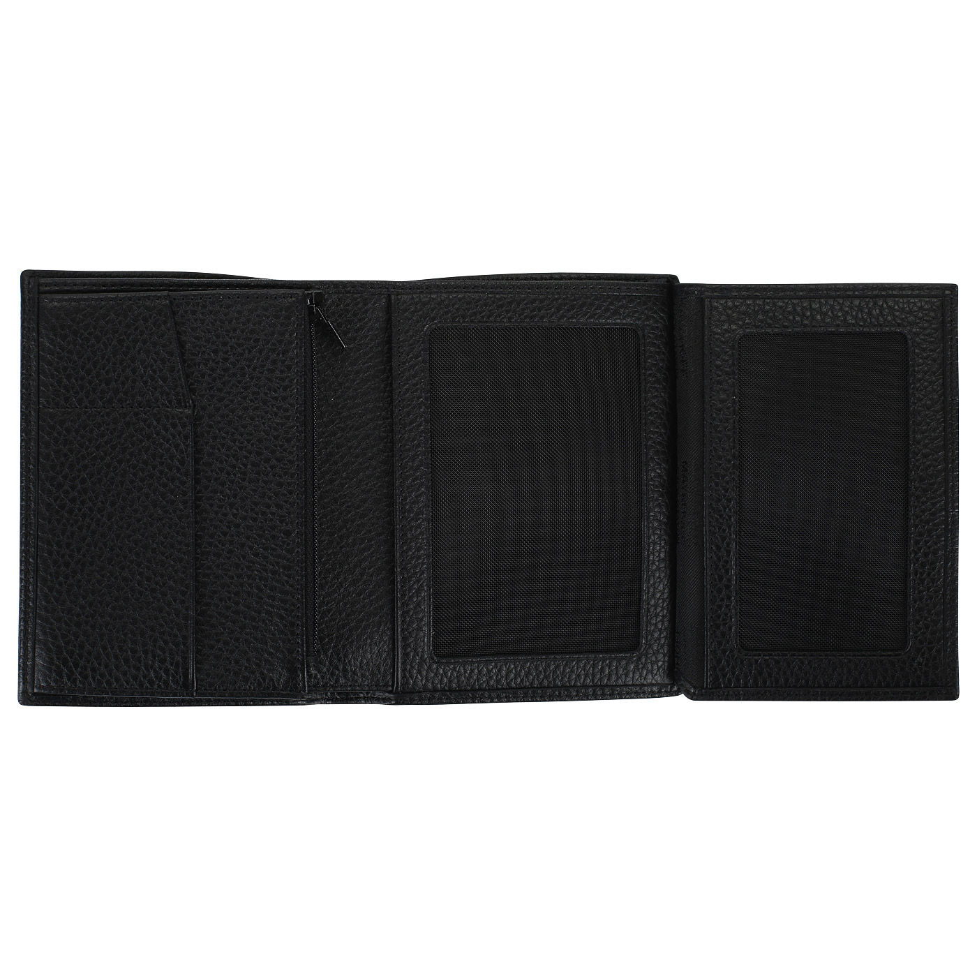 Черное кожаное портмоне Mayrhoff Witten