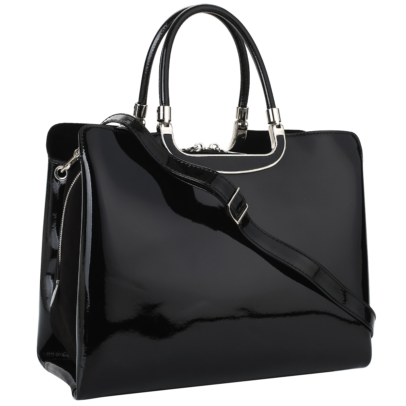 Кожаная сумка с декором Gilda Tonelli Vern Cam