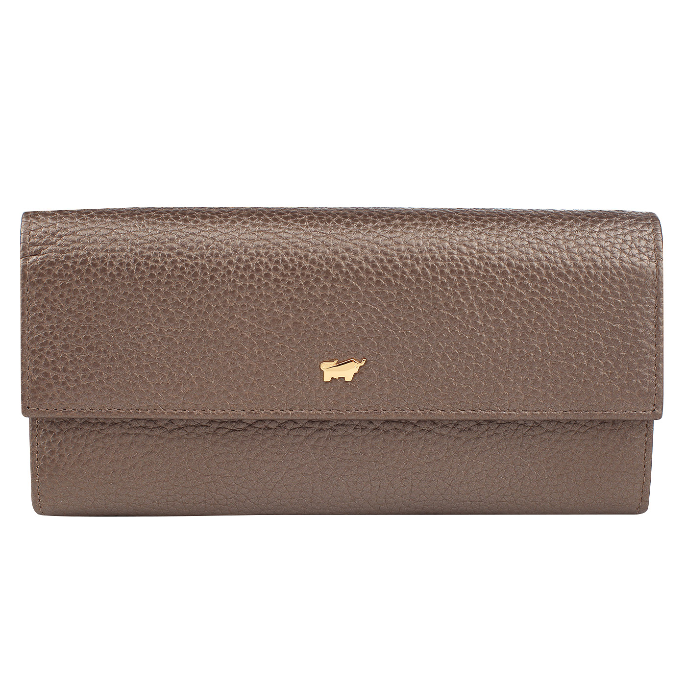 Braun Buffel Кожаный кошелек на кнопке
