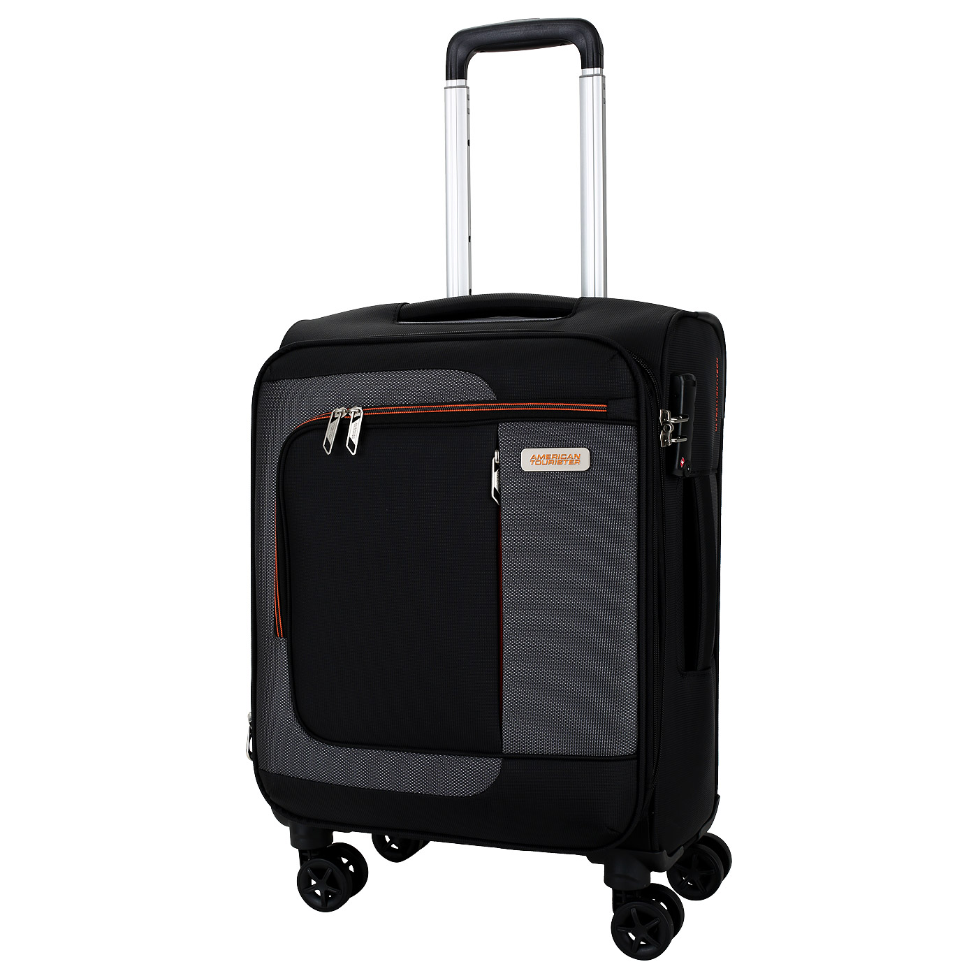 American Tourister Чемодан маленький S тканевый с кодовым замком