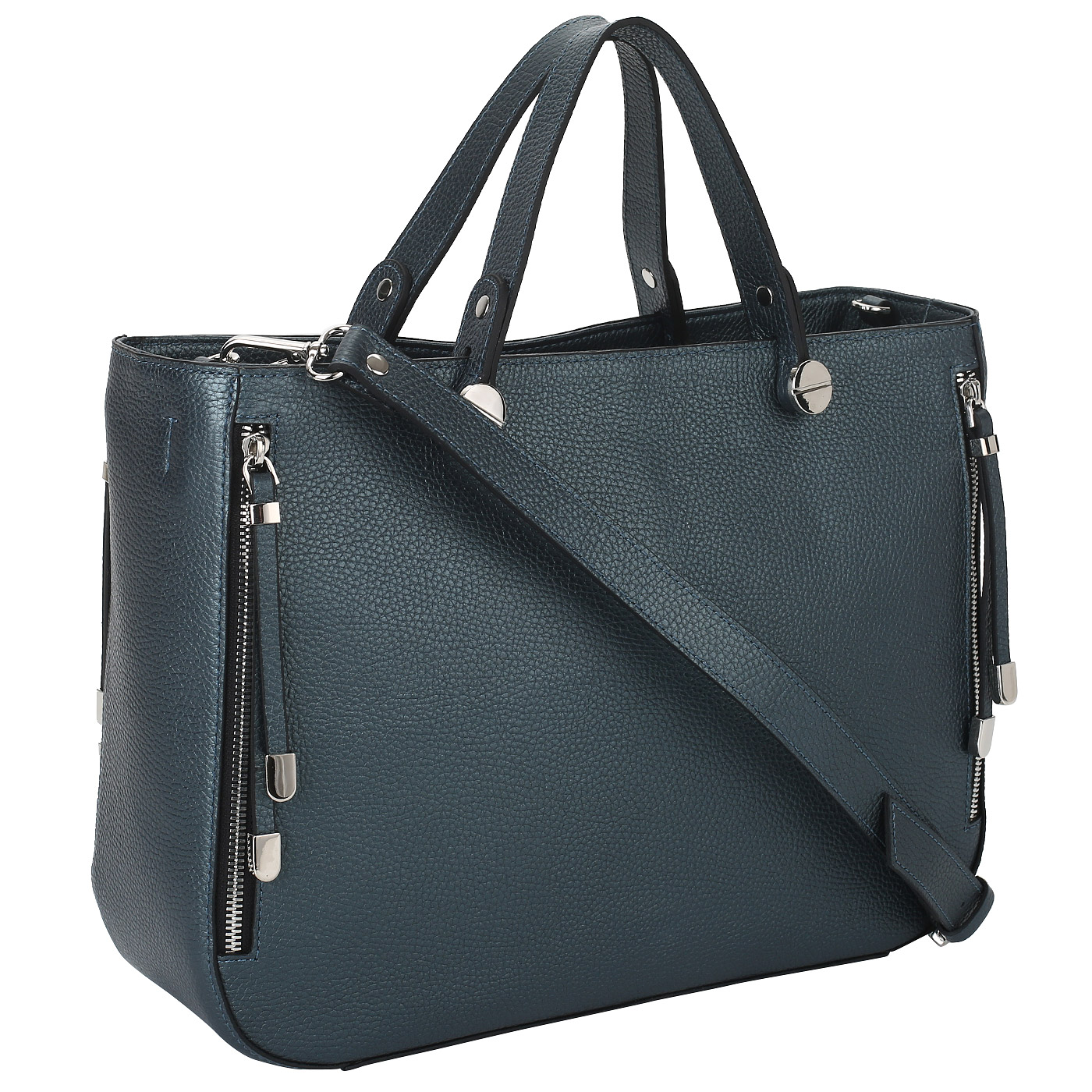 Сине-зеленая сумка Chatte 