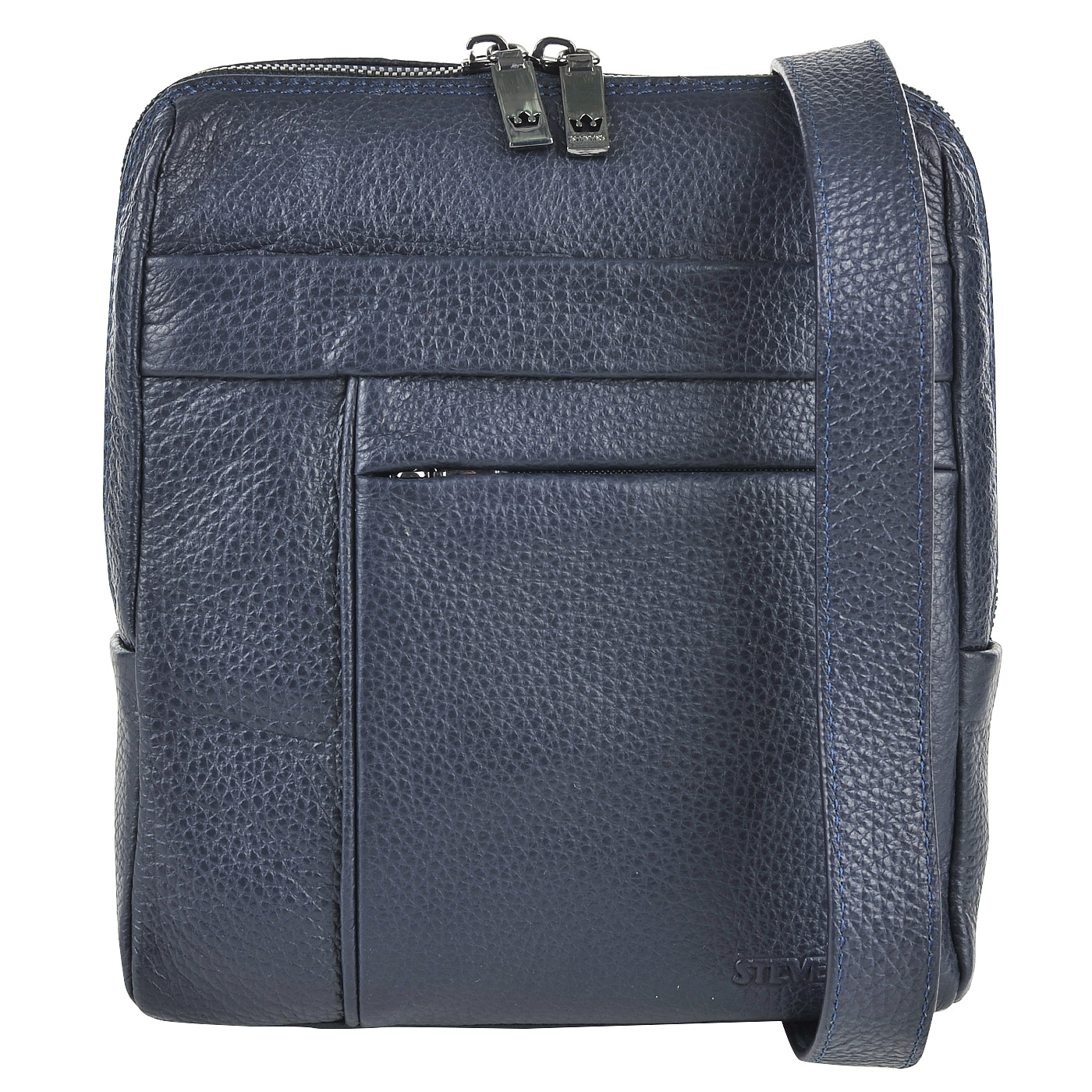 Мужская кожаная сумка через плечо Stevens 