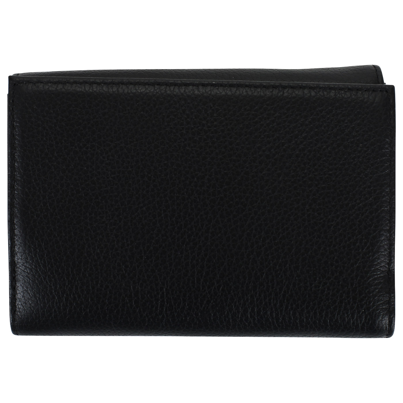 Черный кожаный кошелек Coccinelle Espiegle